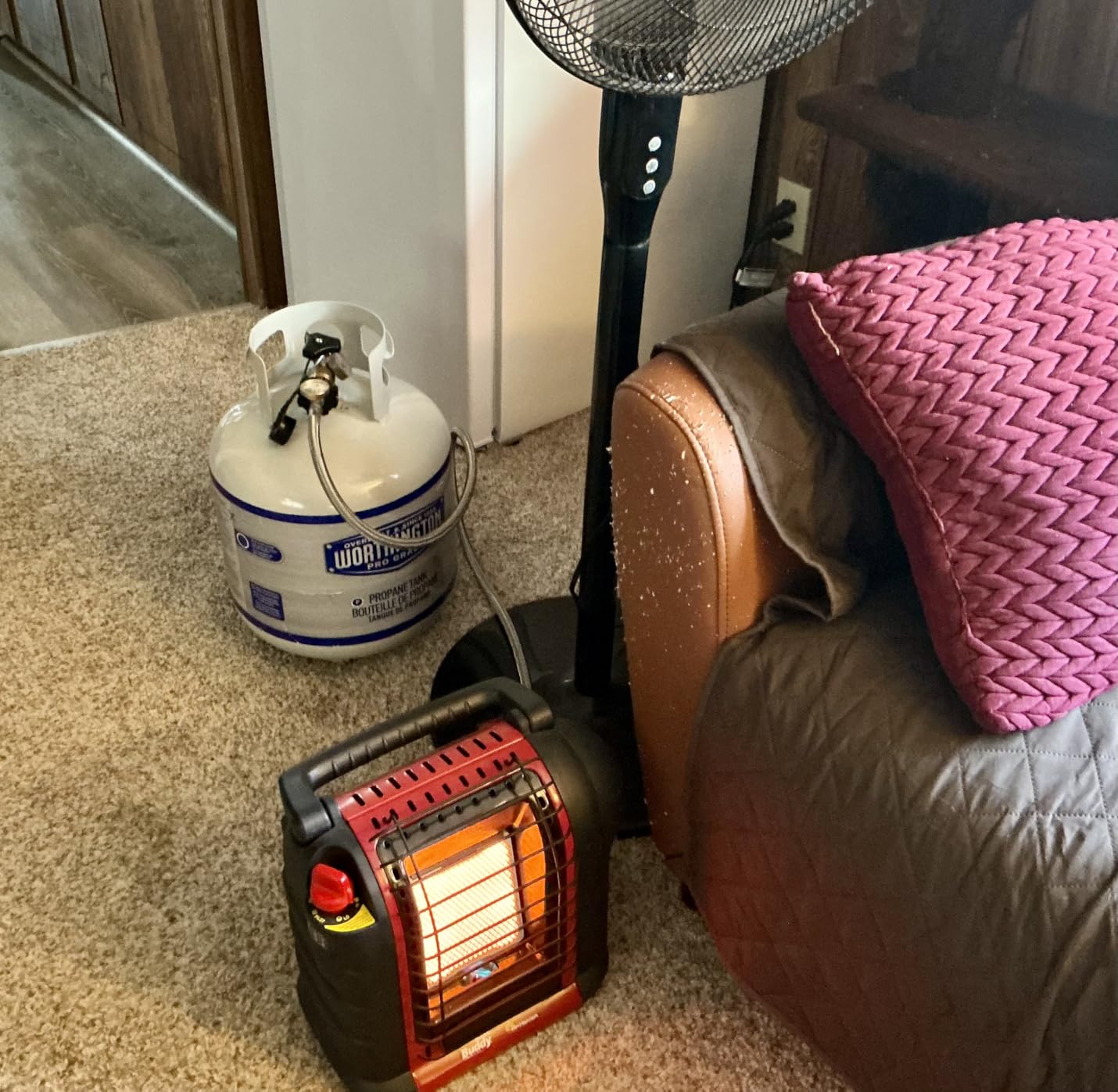 Mr. Heater 9,000 BTU Portable Buddy Propane Heater customer photo 2