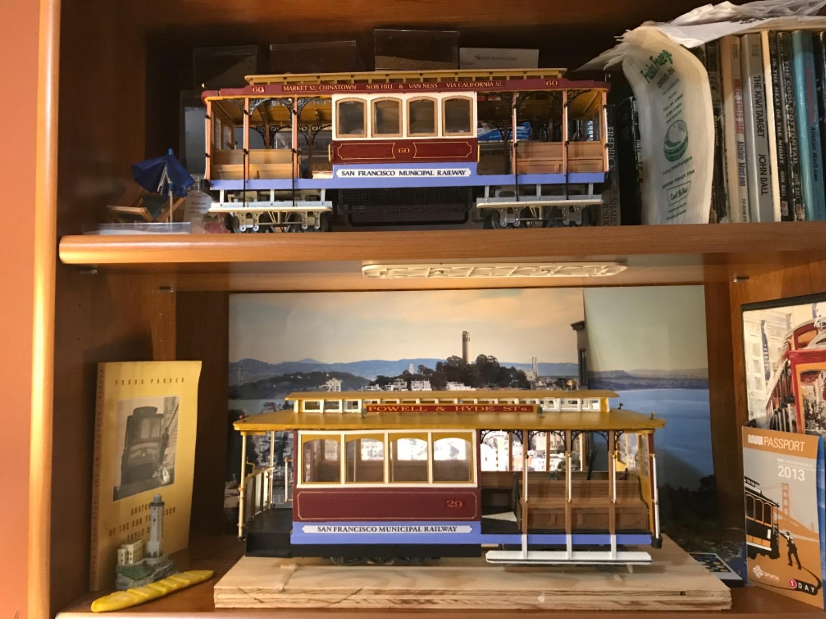 San Francisco No.60 Cable Car (Street Car) Wooden Model Kit by OcCre customer photo 1