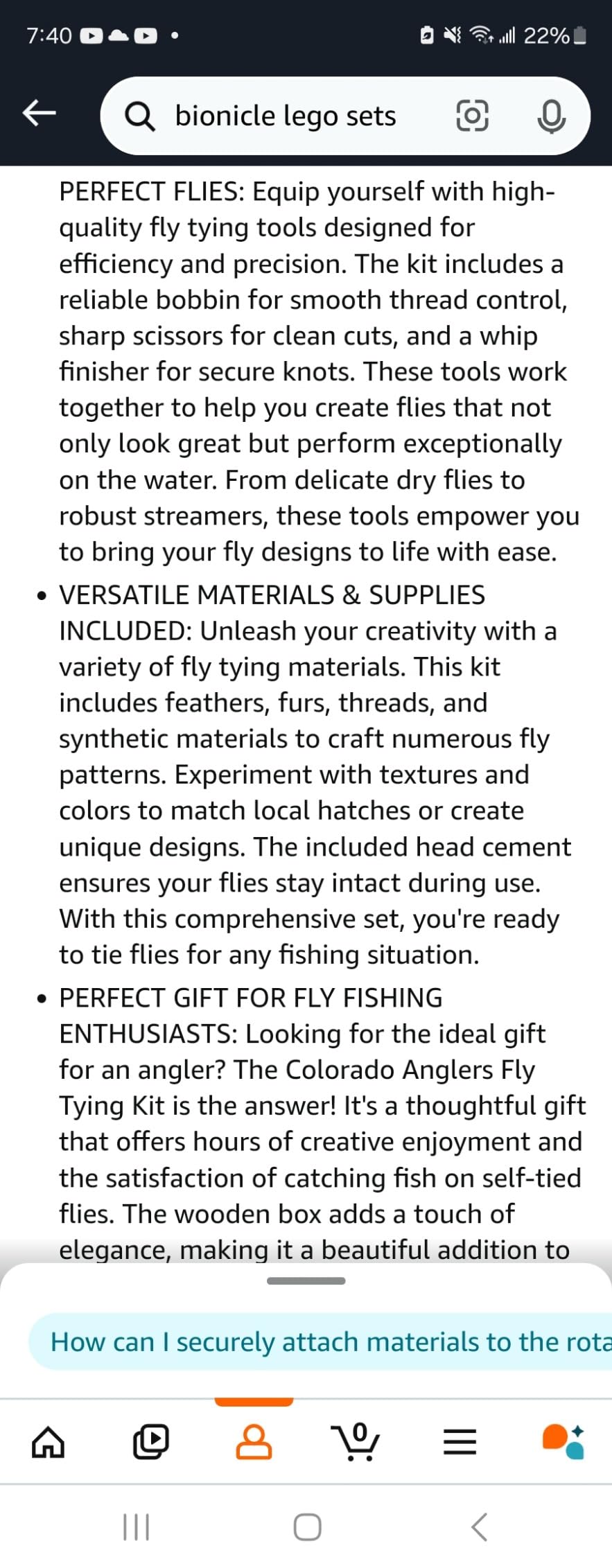 Colorado Anglers Fly Tying Standard Tool Kit with Wooden Box & Book, Rotary Vise, Bobbin, Scissors, Whip Finisher, Complete Set for Beginners & Pros customer photo 2