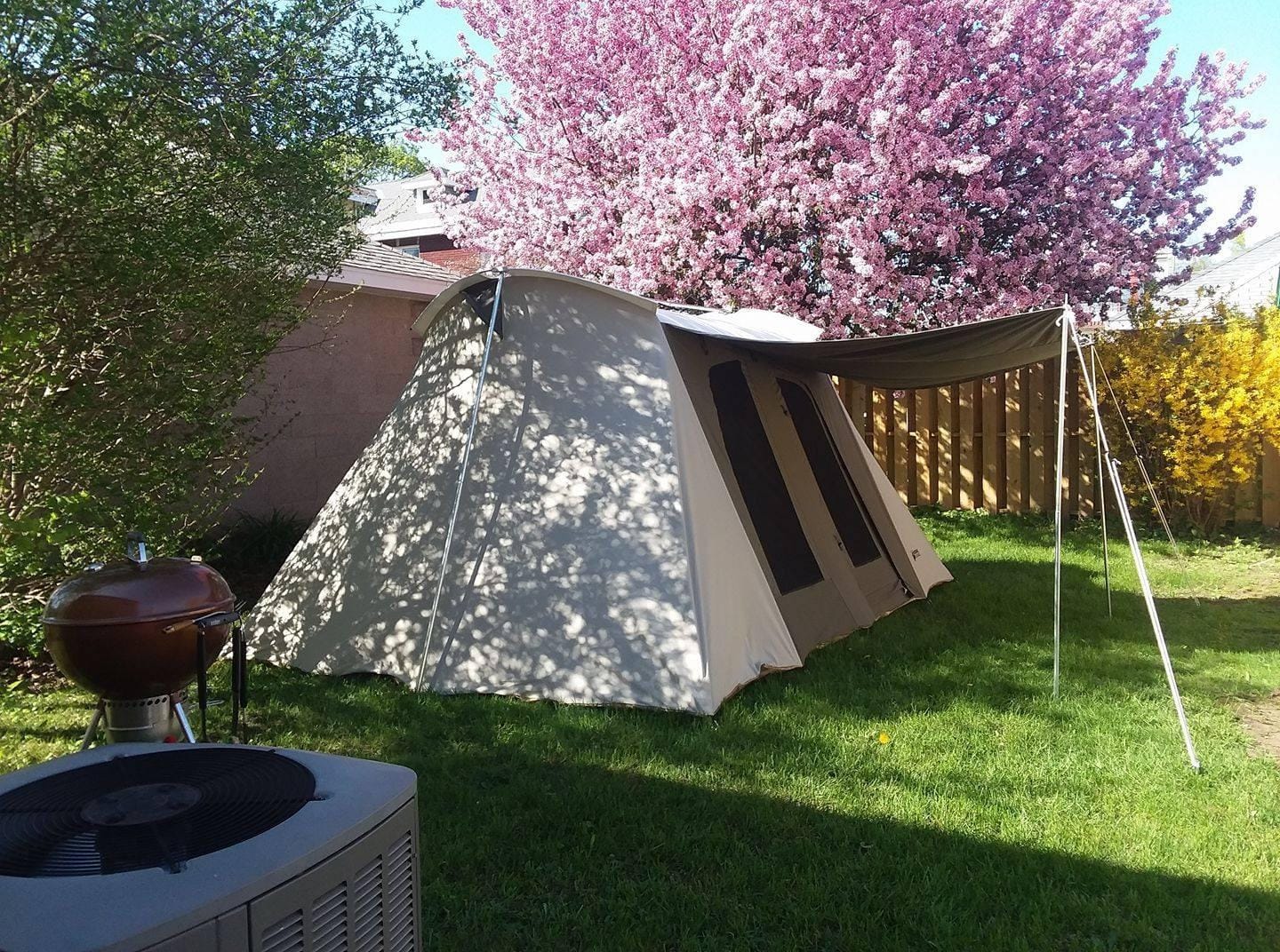 Flex-Bow Deluxe Canvas Camping Tents customer photo 1