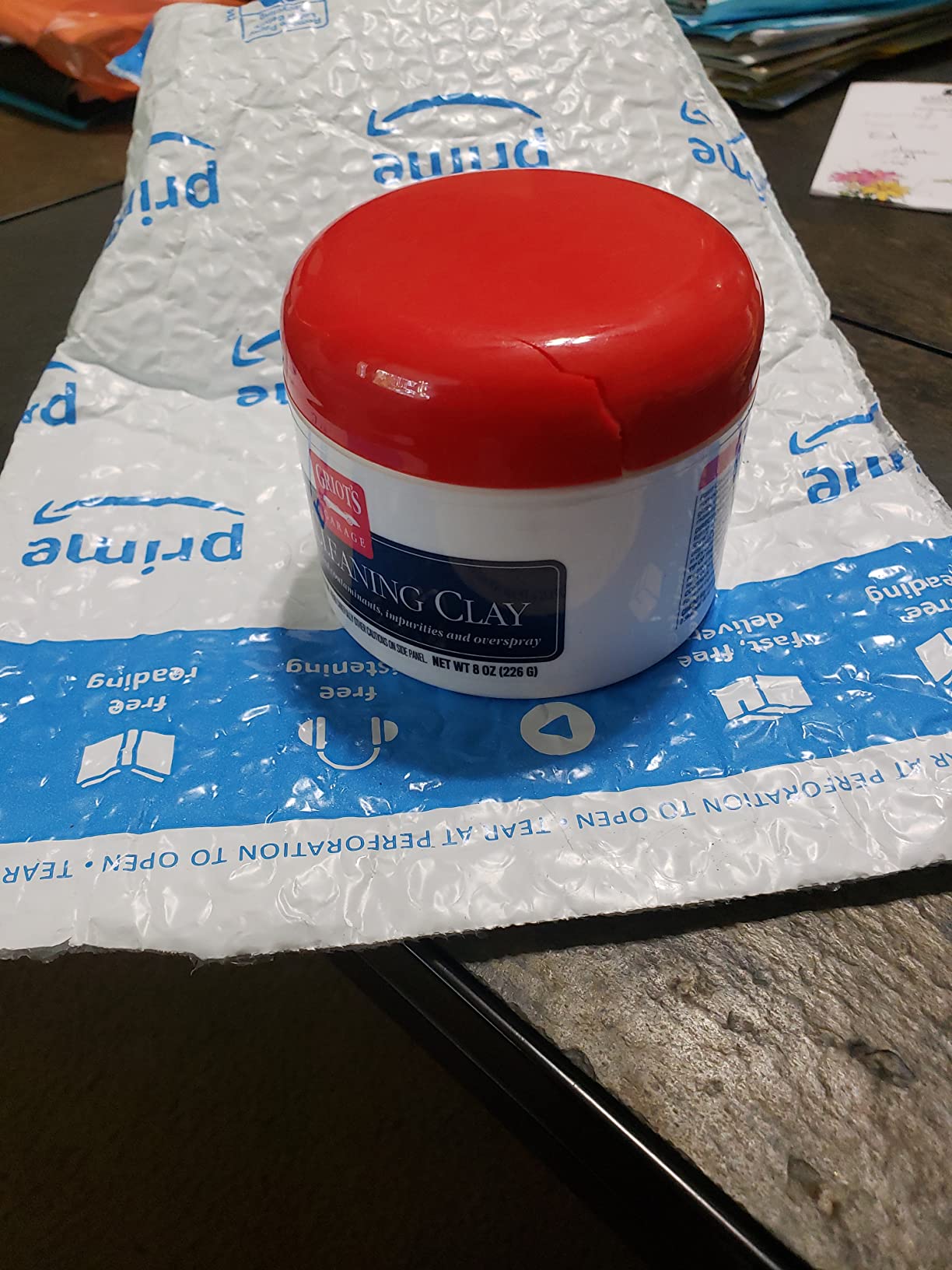 Griot's Garage Paint Cleaning Clay for Car Detailing, Removes Dirt and Grime to Prep Paint for Polishing and Waxing, 11153, 8oz customer photo 1