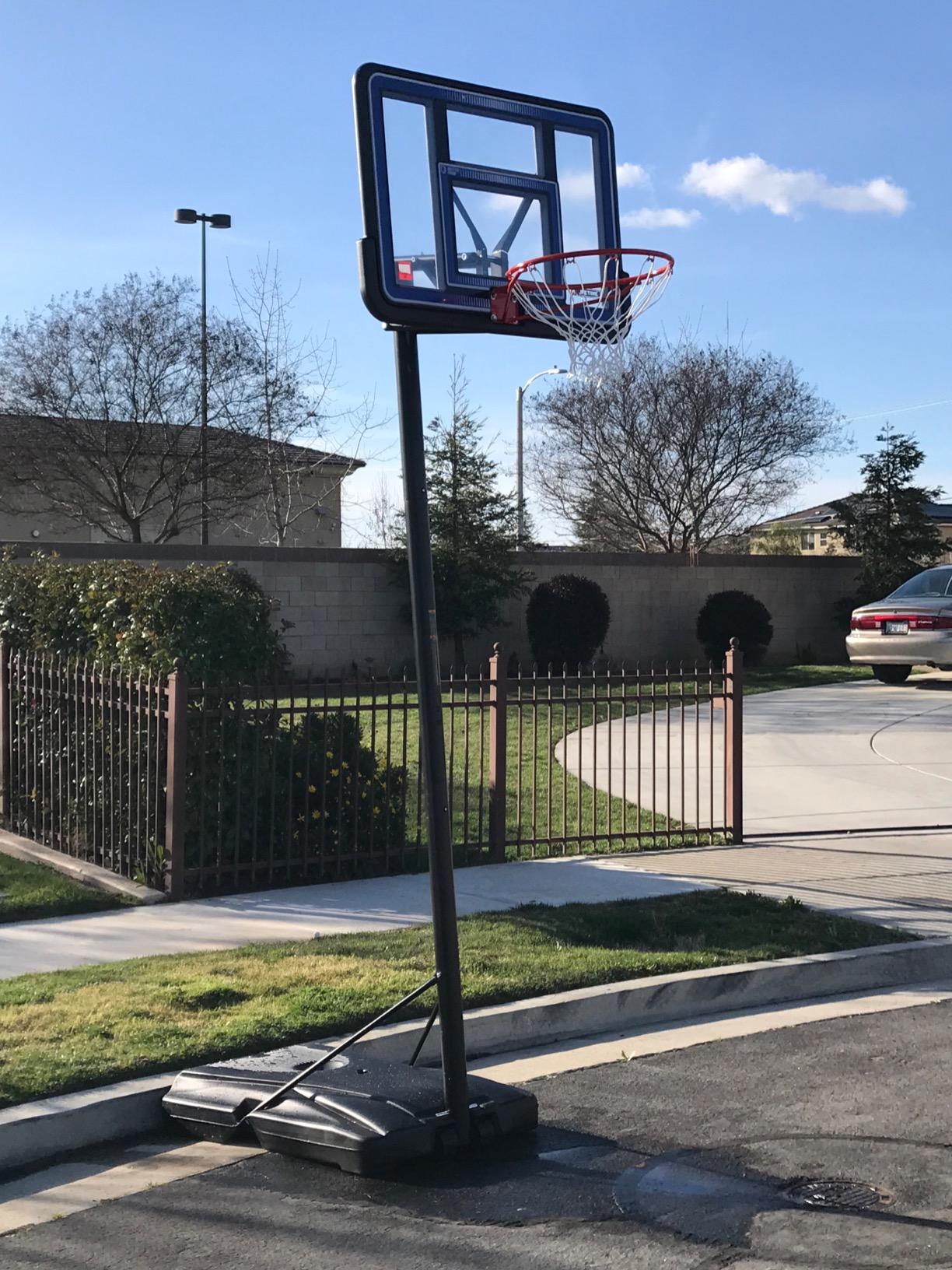 Lifetime Portable Basketball Hoop System - 44 in Adjustable Backboard customer photo 2