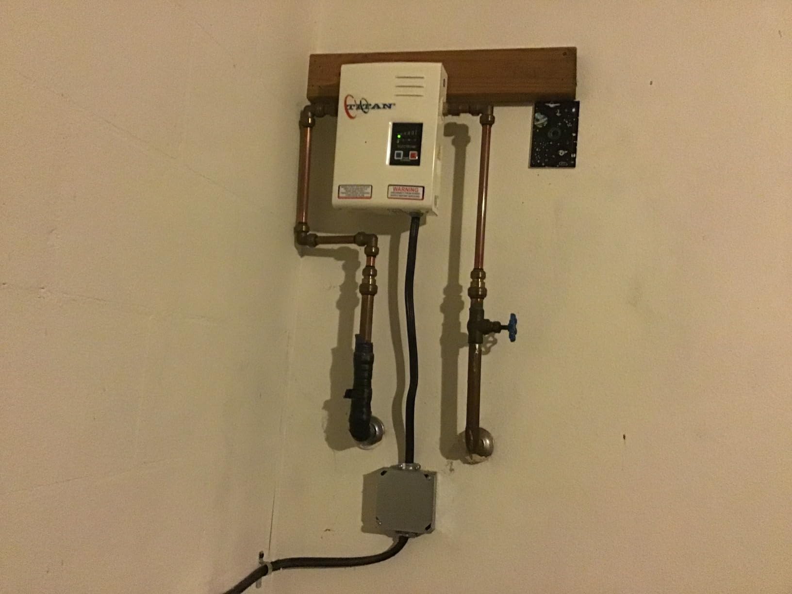 Titan Electric Tankless Water Heater customer photo 1