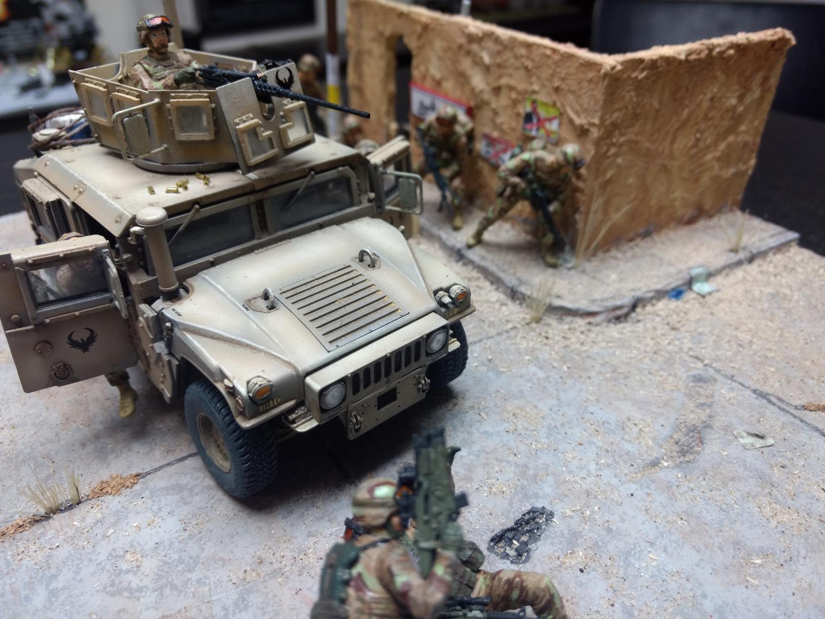Master Box USMC Soldiers Iraq Set # 1 (4) Figure Model Building Kits (1:35 Scale) customer photo 2
