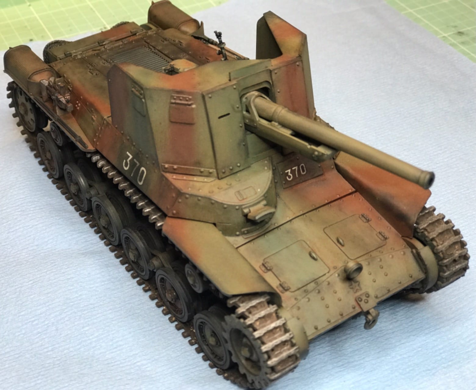 Tamiya TAM35331 Panzer Japanese Model Hobby Aircraft Construction Kits, 35331, Full Tank with 6 Figures, Small customer photo 1