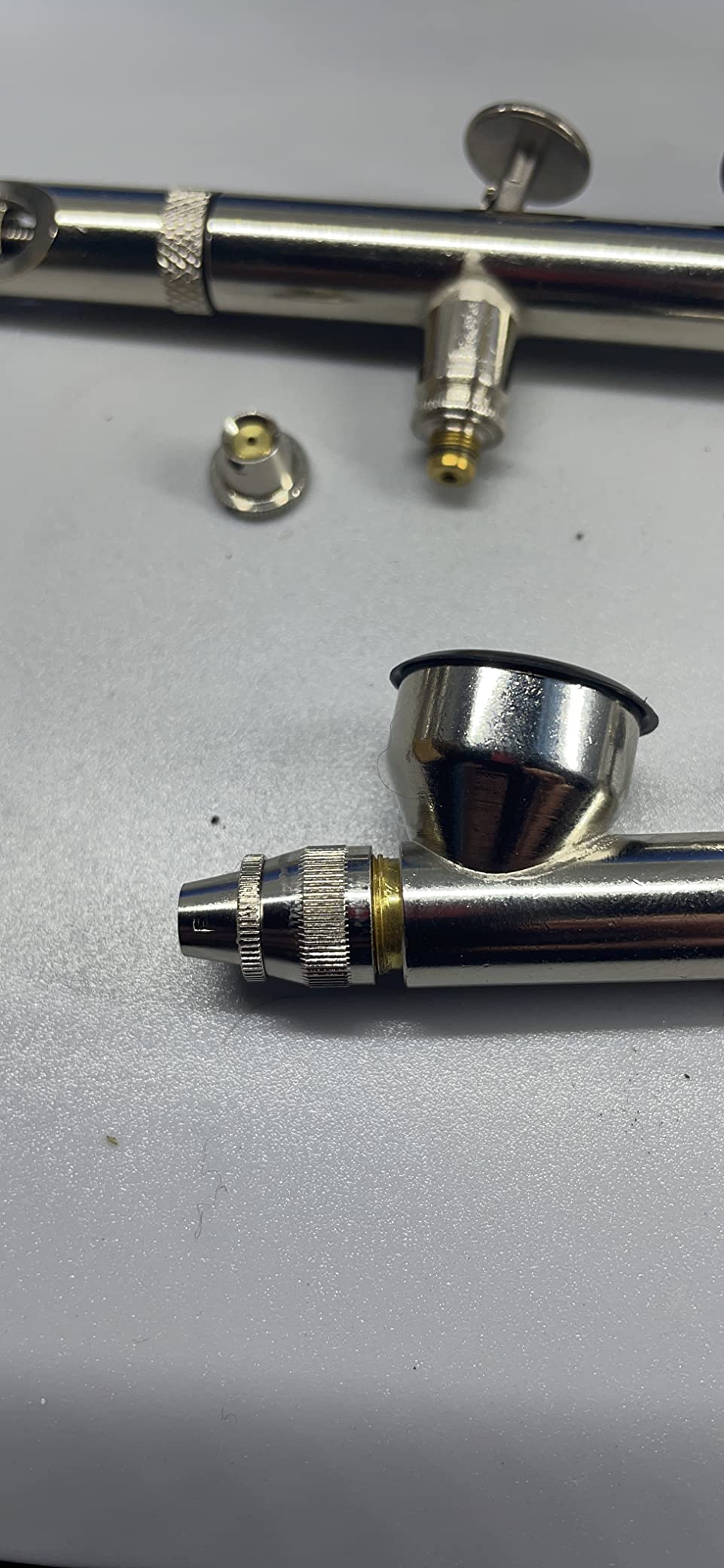 Badger Air-Brush Co 105-2XR Patriot Arrow Fine Gravity Airbrush, Small Cup customer photo 1
