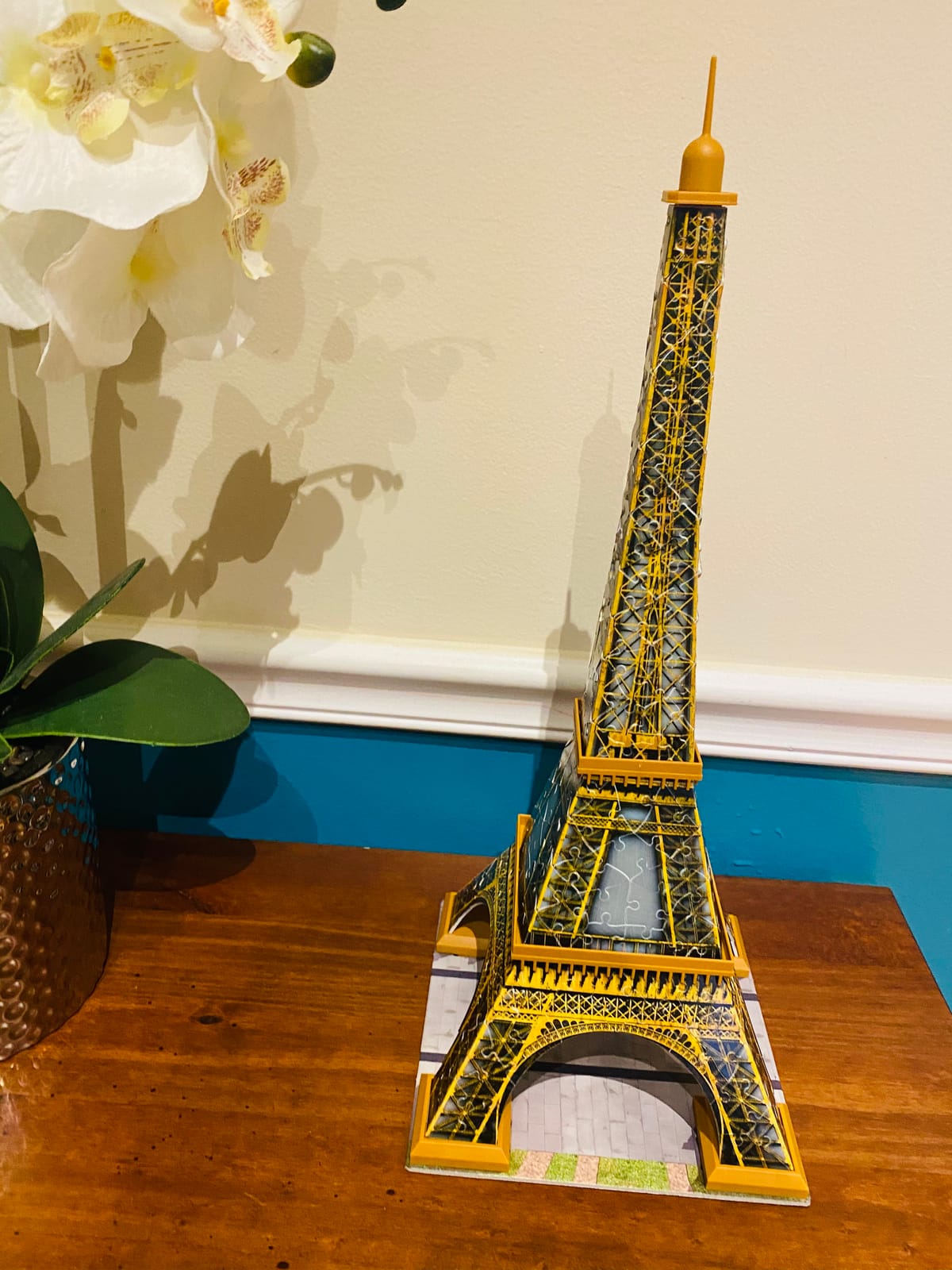 Ravensburger Eiffel Tower 216 Piece 3D Jigsaw Puzzle for Kids and Adults - Easy Click Technology customer photo 1