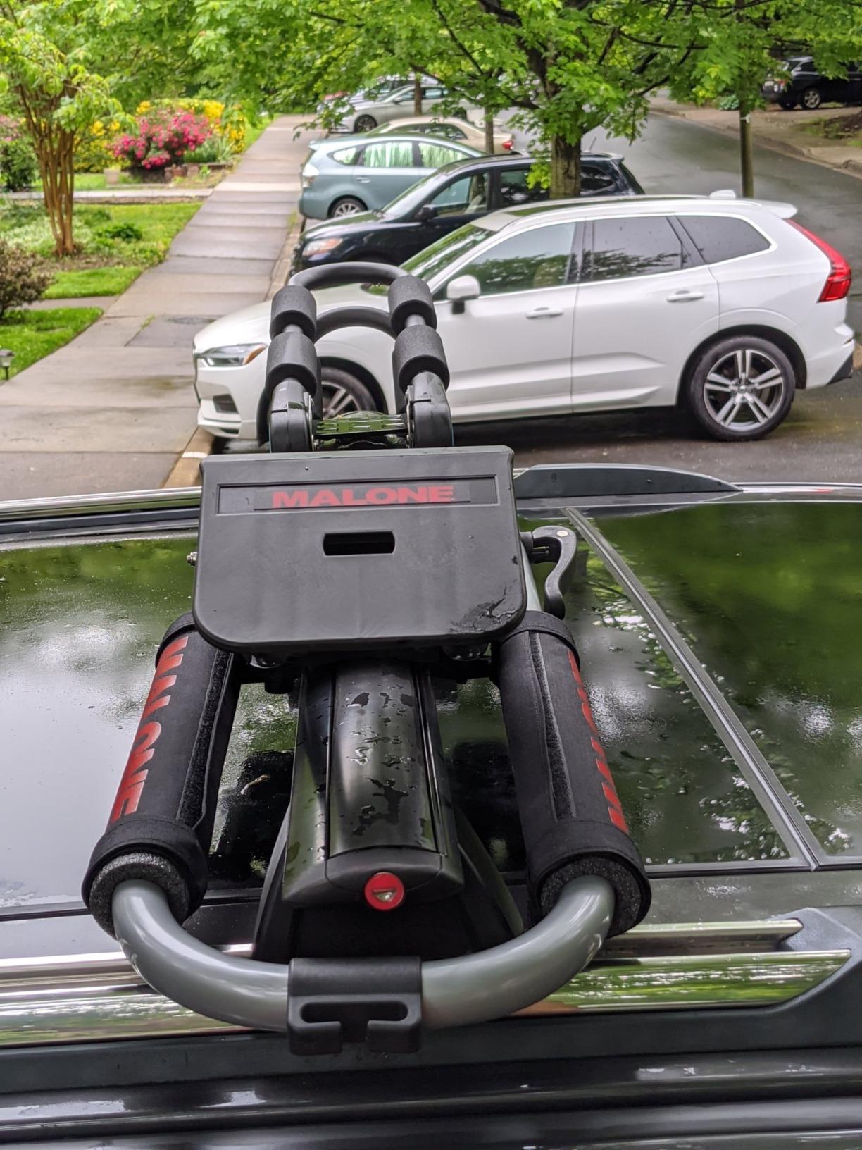 Malone Downloader Folding J-Style Universal Car Rack Kayak Carrier with Bow and Stern Lines customer photo 1