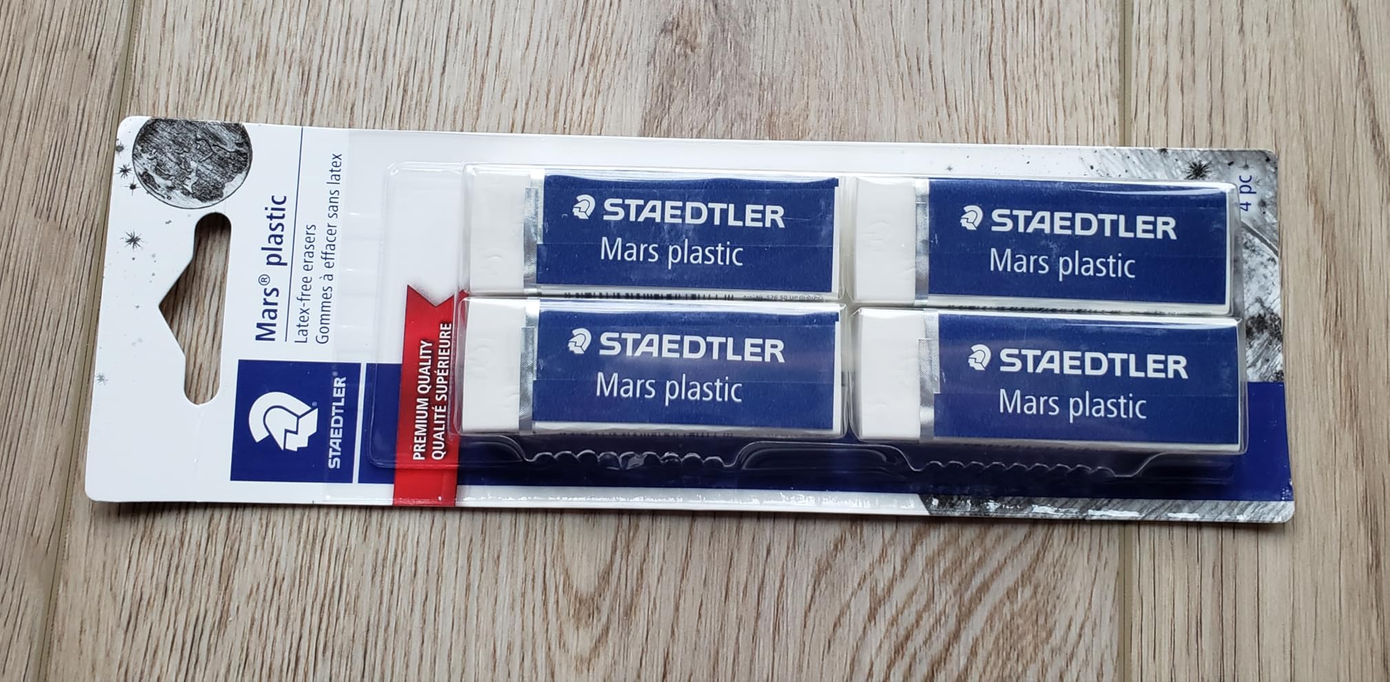 STAEDTLER Mars Plastic Vinyl Erasers (2-Pack), White Erasers for Clean & Precise Results - Latex-Free, Minimal Crumbling, Made in Germany customer photo 2