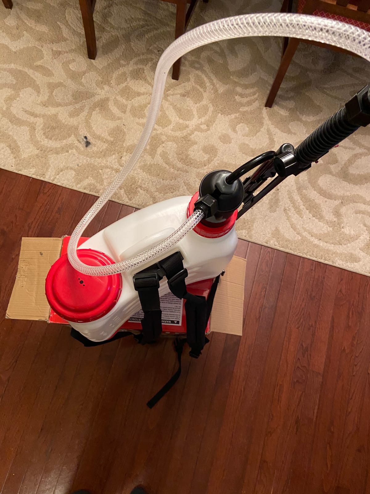 CHAPIN 61500 4-Gallon Backpack Sprayer for Lawn, Garden & Weed Control | Padded straps and a cushion-grip shut-off add comfort, while filtration helps reduce clogs during longer spray jobs customer photo 2