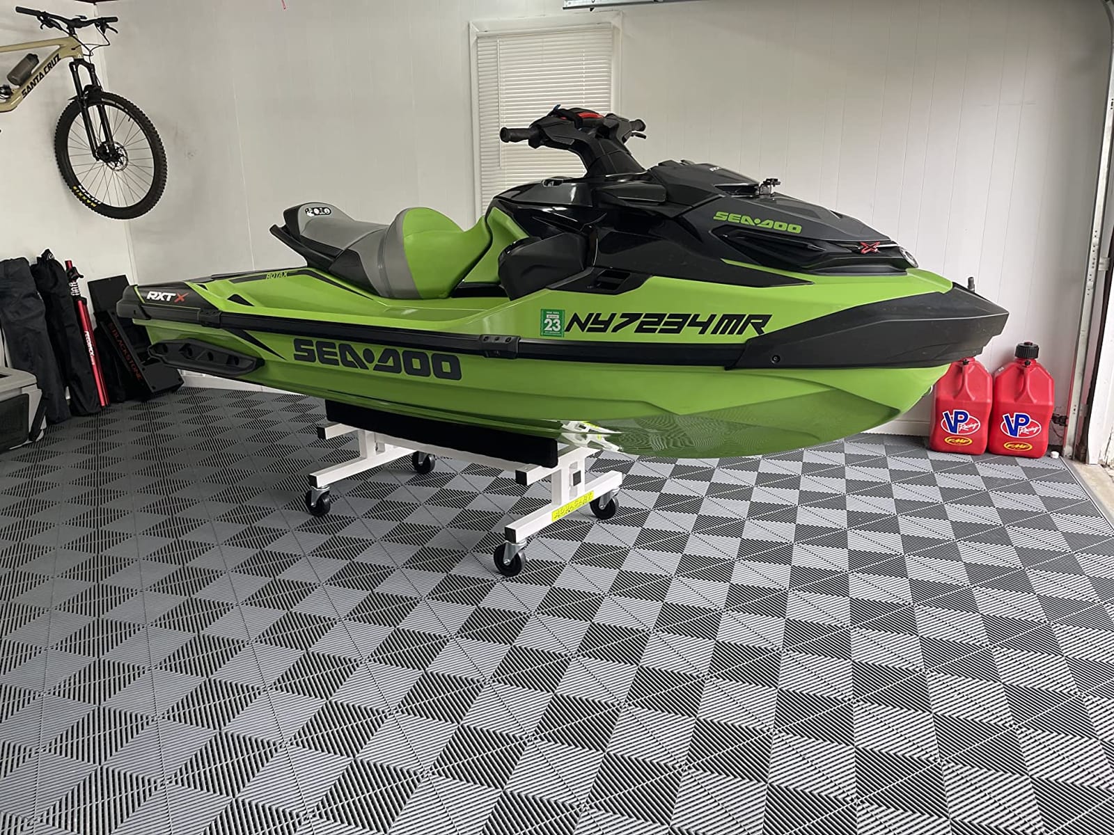 AquaCart AQ-19b Heavy Duty 30 Years of Innovation Made in USA PWC Jet Ski Watercraft Dolly Stand Shop Garage Storage customer photo 1