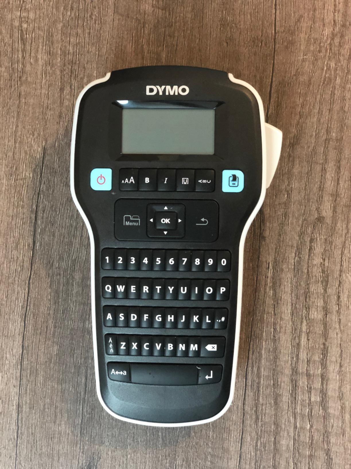 DYMO LabelManager 160 Portable Label Maker, Easy-to-Use, One-Touch Smart Keys, QWERTY Keyboard, Large Display, for Home & Office Organization customer photo 1