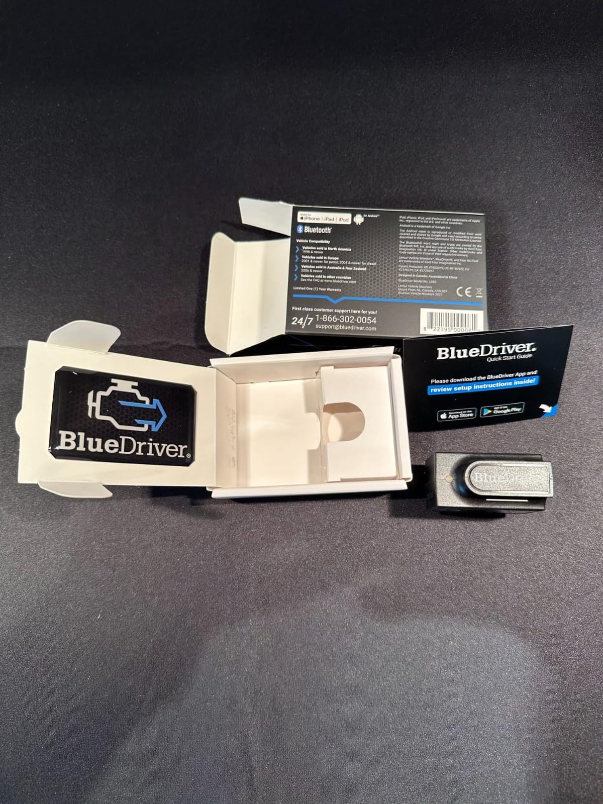 BlueDriver OBD2 Scanner Bluetooth, No Subscription, ABS SRS TPMS | OBDII Diagnostic Scan Tool, Car Scanner & Code Reader, iPhone & Android, Check Engine, Repair Reports, Vehicles 1996+ customer photo 1