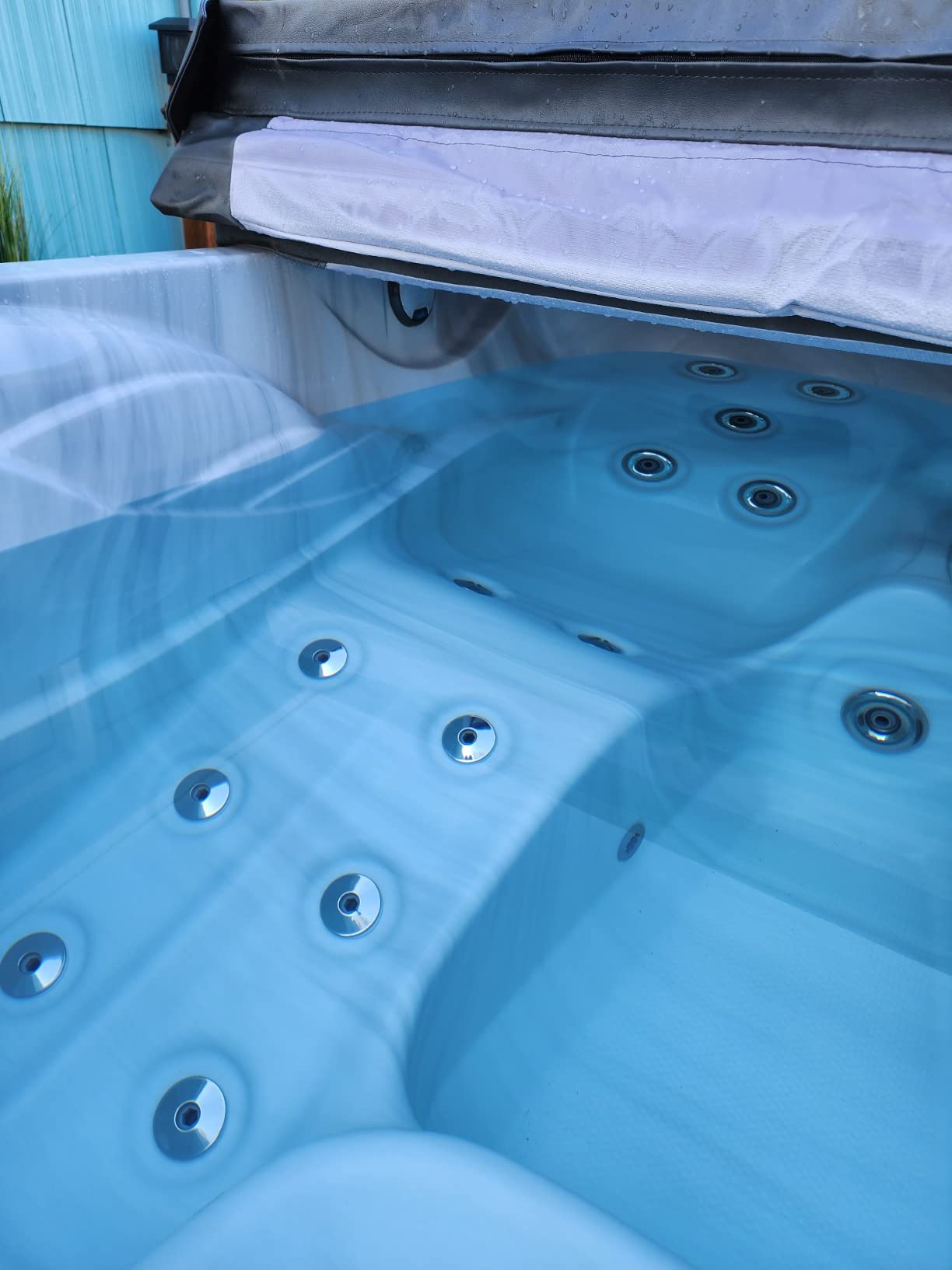 Hot Tub Chemical Maintenance & Supply Kit | Spa Shock, Conditioner & Purification Kit | Contains Oneshock Chlorine Granular, SPA Monthly Conditioner & Filter Cleanser | 3 Month Supply customer photo 1