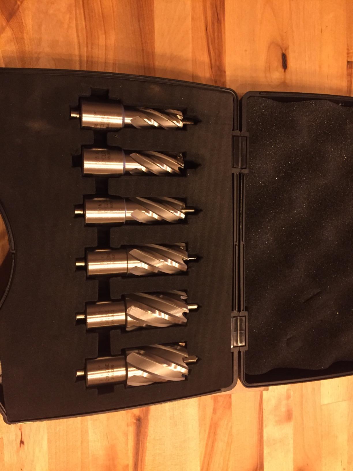Evolution Power Tools A-CC6SET-1 CYCLONE Premium 1-Inch Annular Cutter Set with Pilot Pins customer photo 2