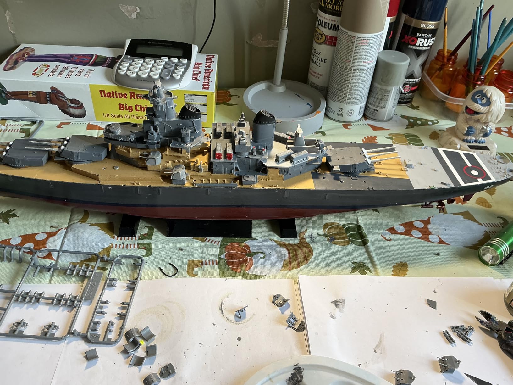 Tamiya Models US Battleship New Jersey BB-62 Model Kit customer photo 1