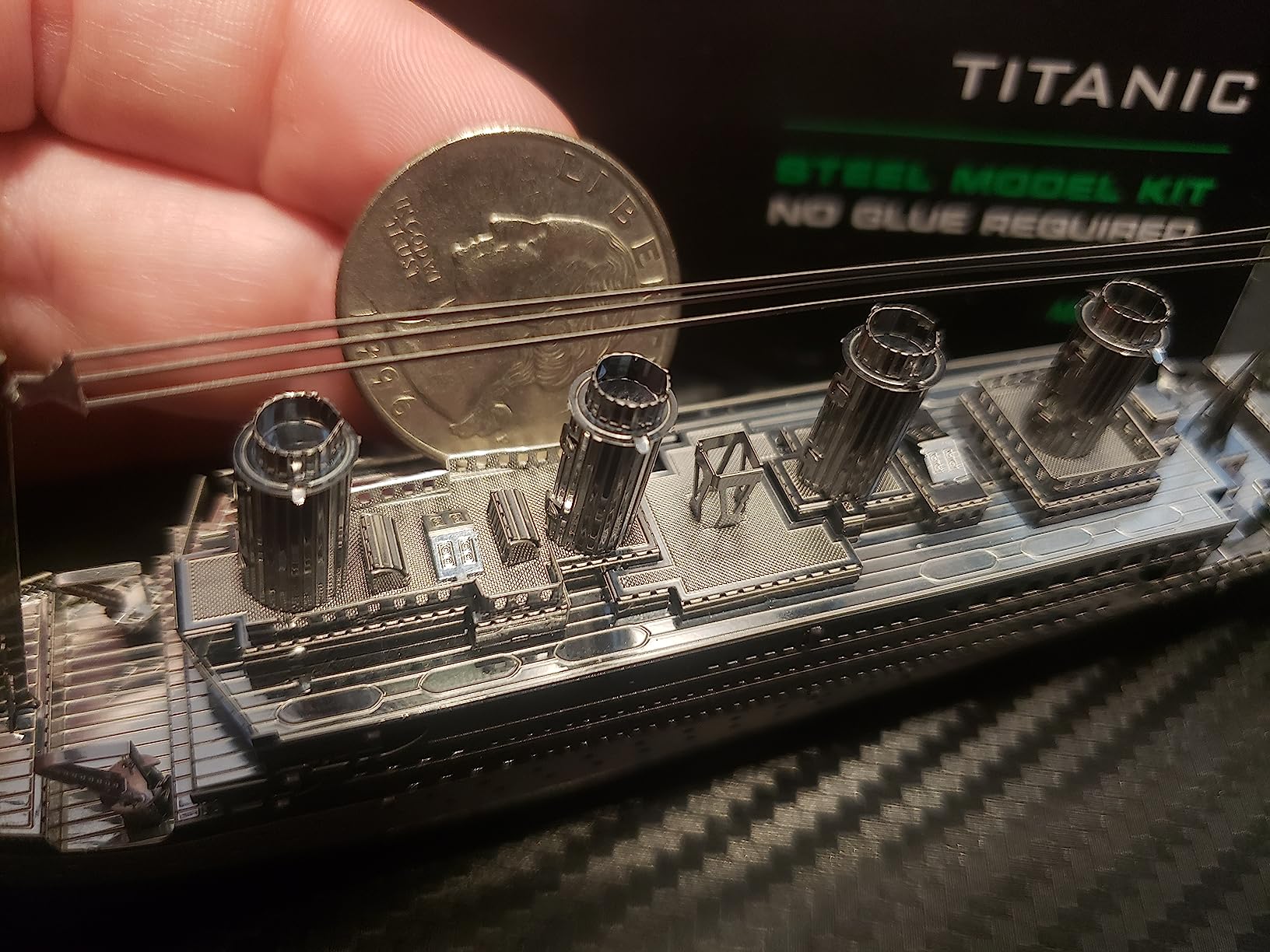 Metal Earth Titanic 3D Metal Model Kit Fascinations customer photo 2