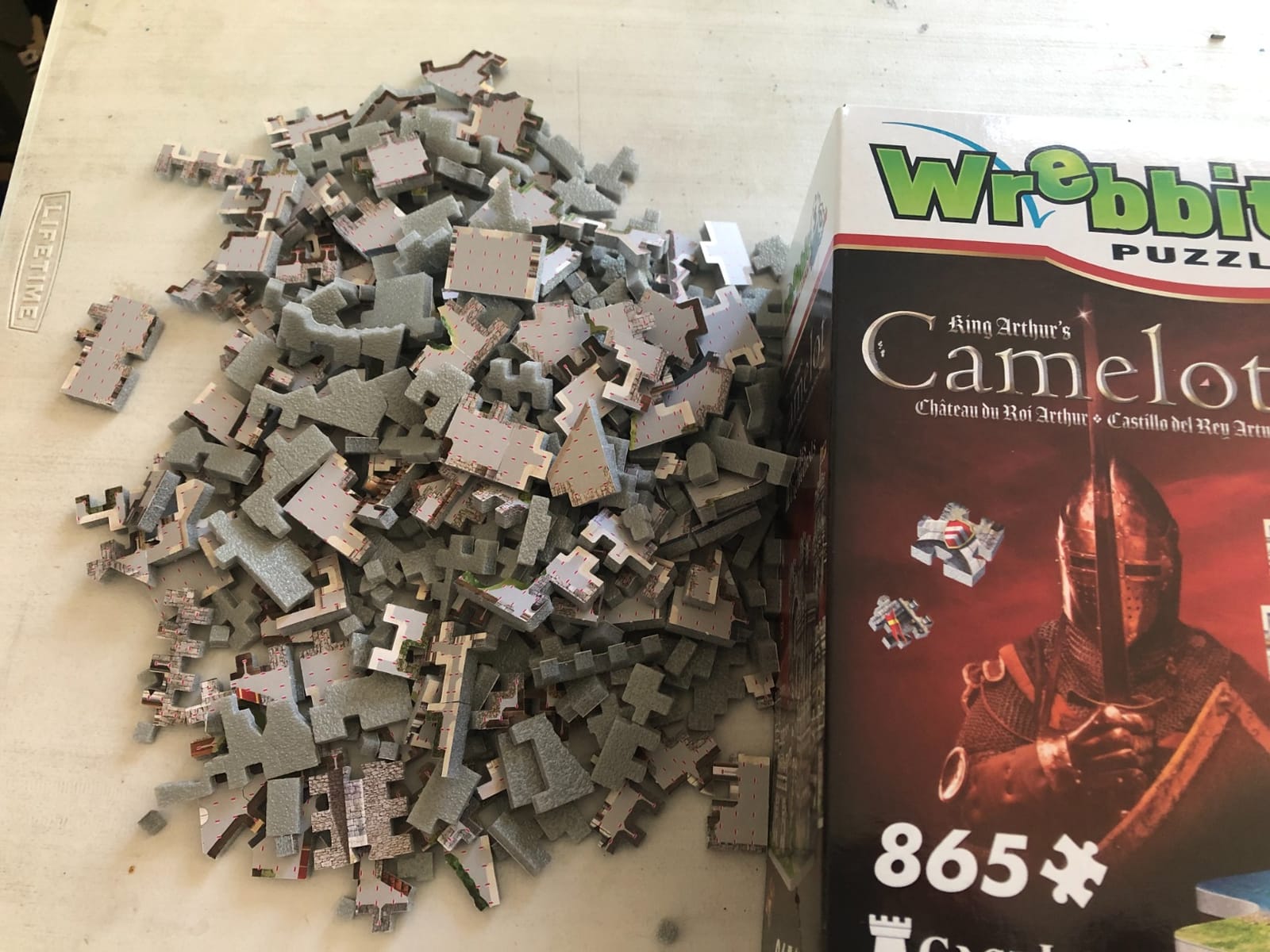 Wrebbit3D Neuschwanstein Castle 3D Puzzle | 890 Jigsaw Puzzle Pieces | Germany Iconic Landmark and Architectural Masterpiece customer photo 2