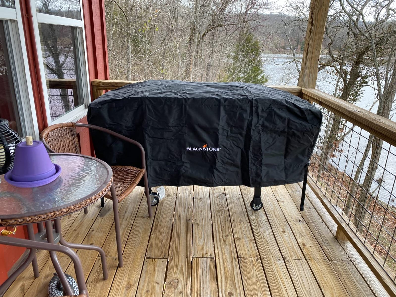 Blackstone 36 inch Griddle Cover | Blackstone Water Resistant, 600D Polyester, Heavy Duty, Flat Top Gas Grill Cover, Griddle Cooking Station customer photo 2