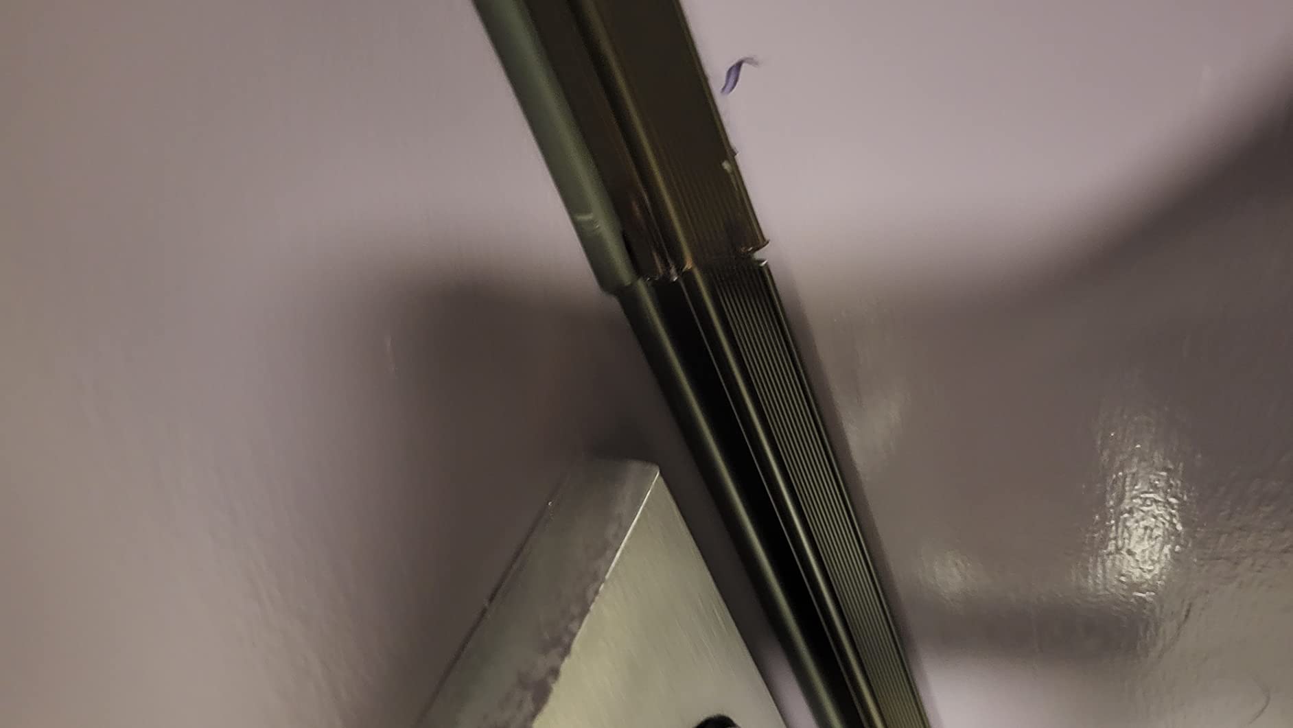 MD Building Cinch Self-Adhesive Top and Sides Door Seal Kit, Silver customer photo 2