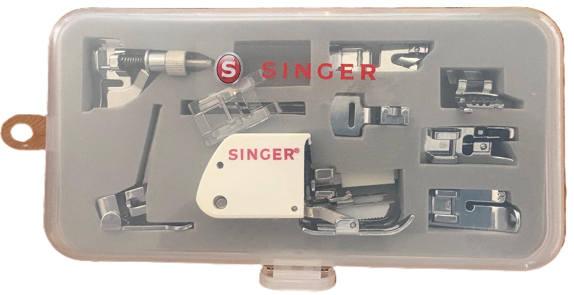 SINGER 9-Piece Presser Feet Accessory Kit with Clear Durable Storage Case customer photo 1