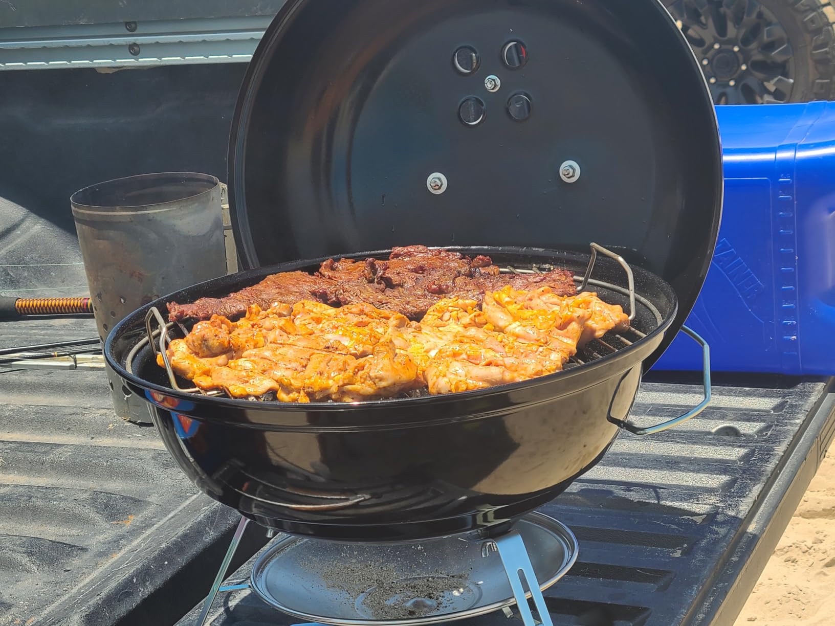 Weber® Jumbo Joe Charcoal Grill, 18‑Inch, Black customer photo 1