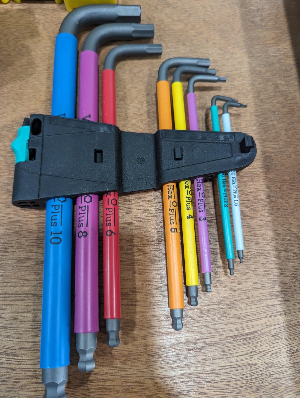 Wera Tools 05073593001 950 SPKL/9 SM N SB Long ARM HEX Key Set customer photo 1
