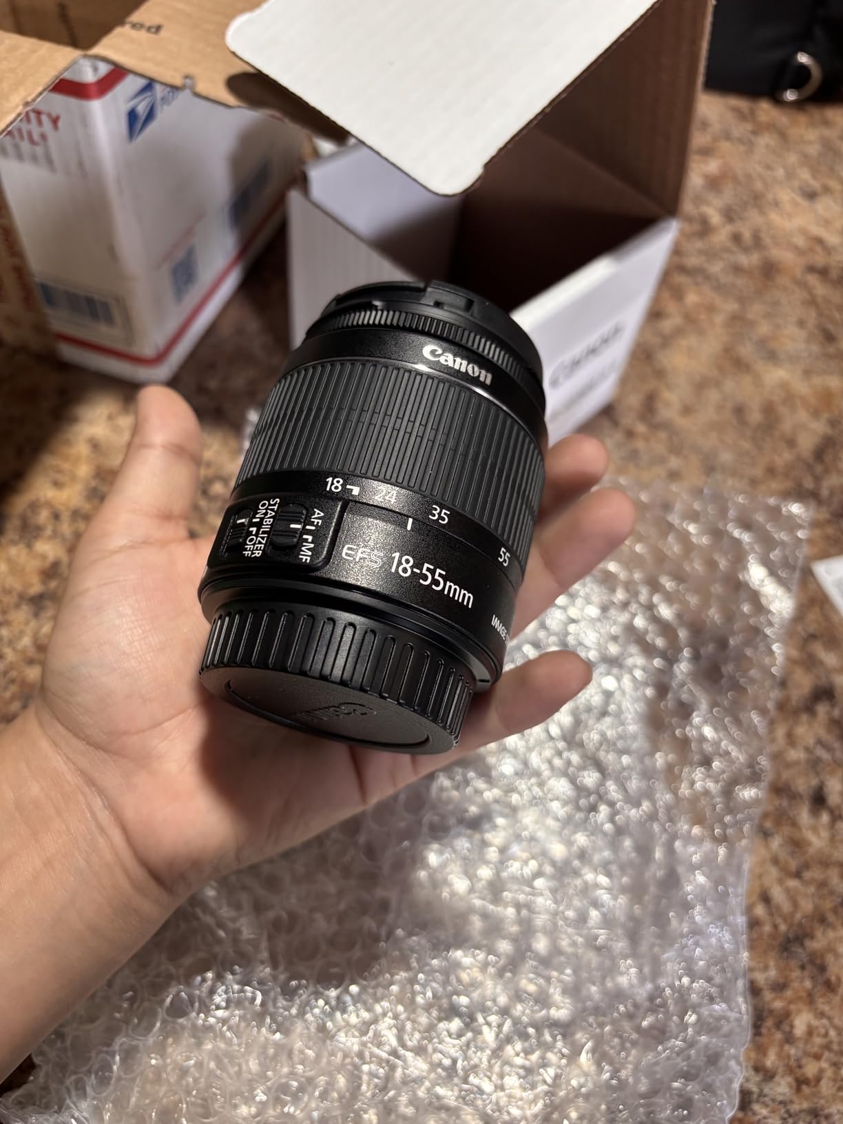Canon EF-S 18-55mm f/3.5-5.6 is II SLR Lens White Box customer photo 1