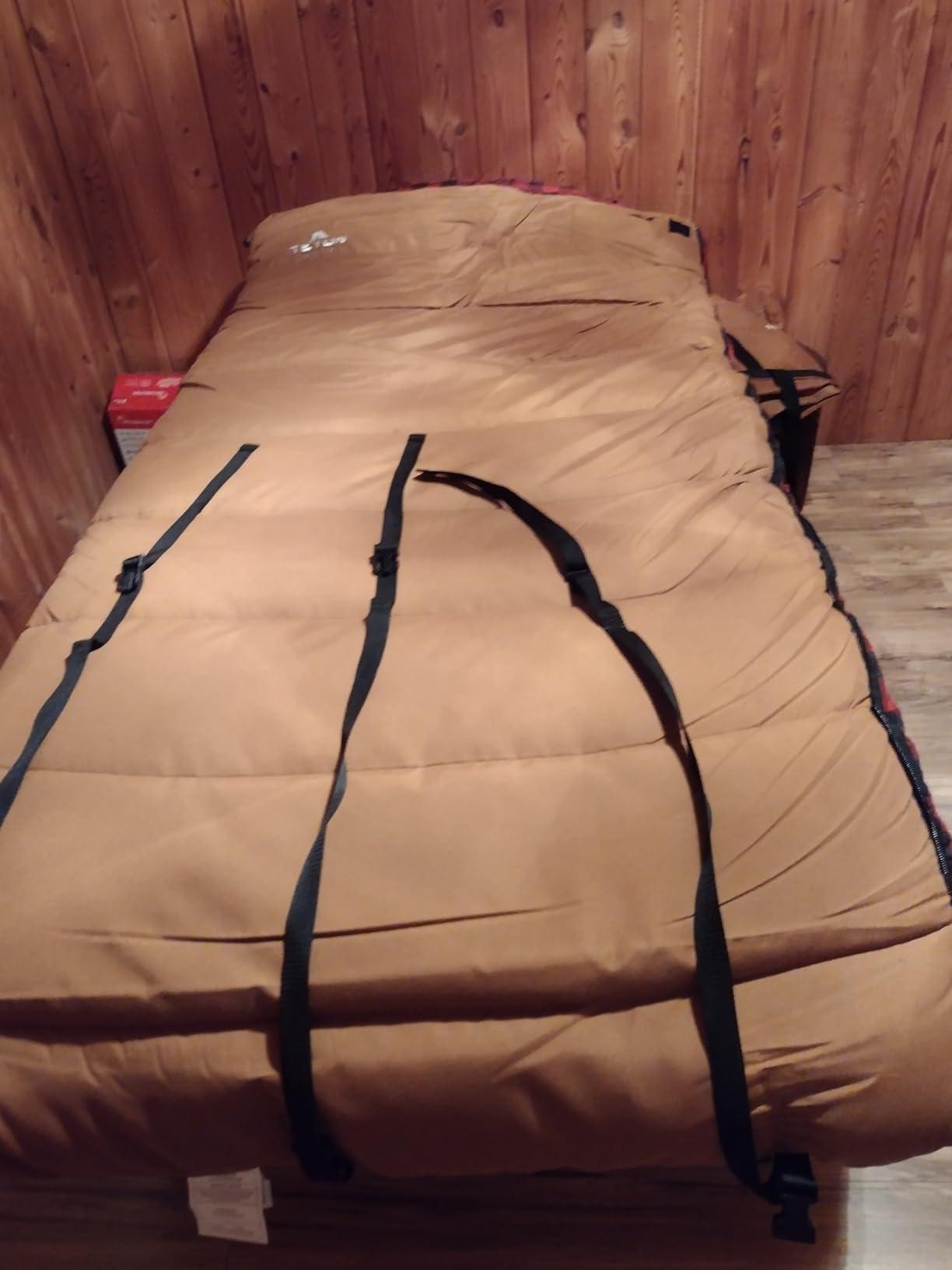 TETON Sports Deer Hunter Sleeping Bag, Warm and Comfortable Camping Sleeping Bag, Teton Tough Canvas Shell for Camping, Hunting, and Cold Weather customer photo 2