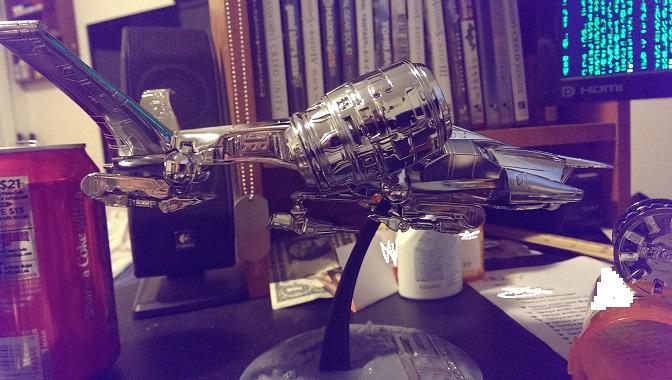 Pegasus Hobbies 1:32 Scale Terminator 2 Aerial Hunter Model Kit customer photo 1