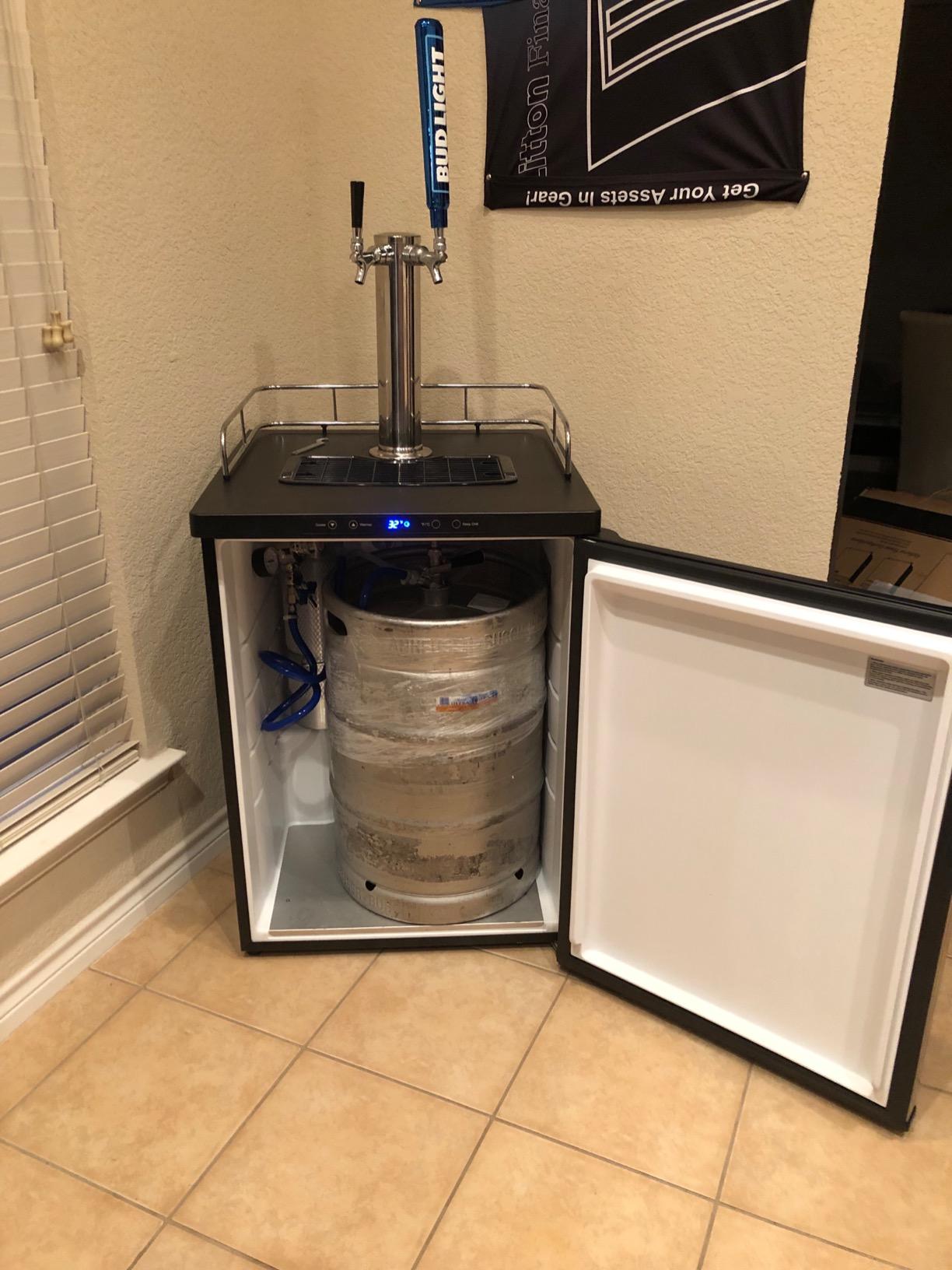 Kegco K309SS-1 Keg Dispenser, Stainless Steel customer photo 1