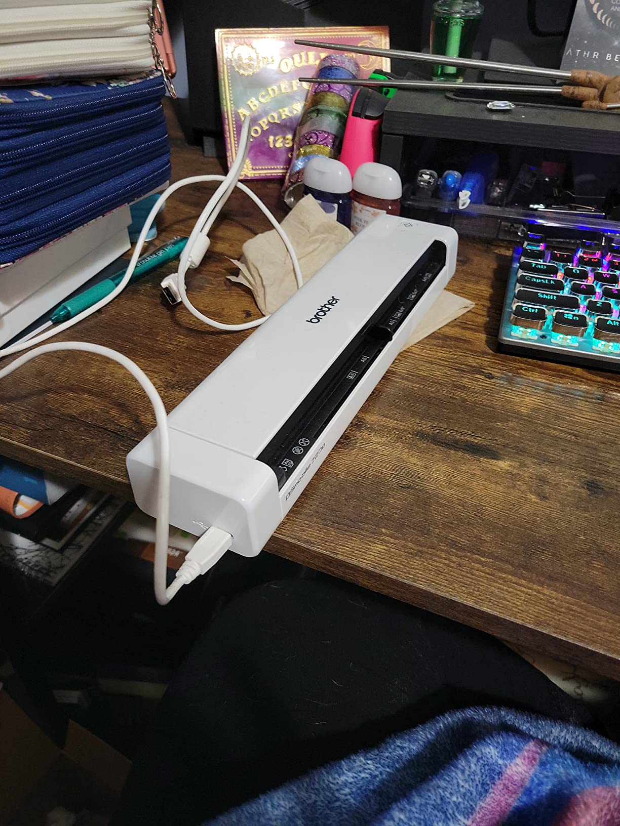 Brother DS-720D Mobile Color Page Scanner, White (DS720D) customer photo 1