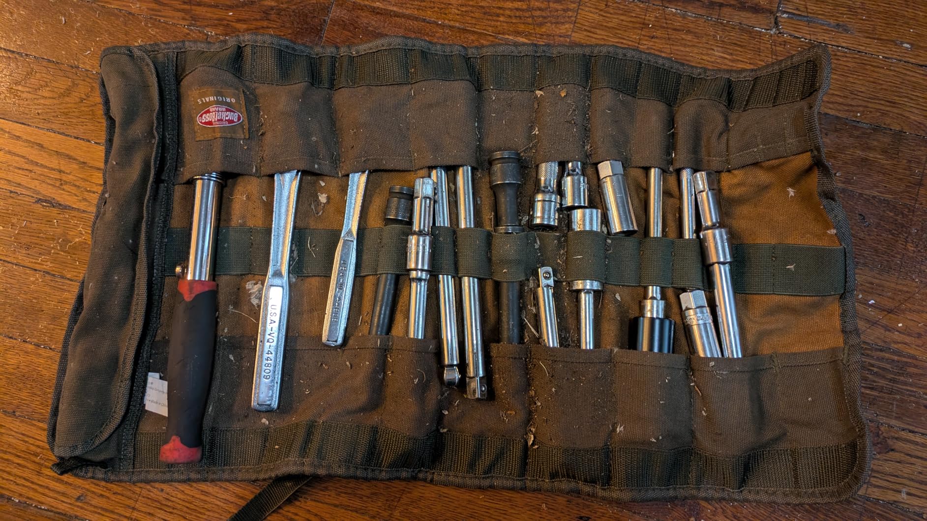Bucket Boss - Tool Roll, Tool Bags - Original Series (70004), Brown customer photo 1