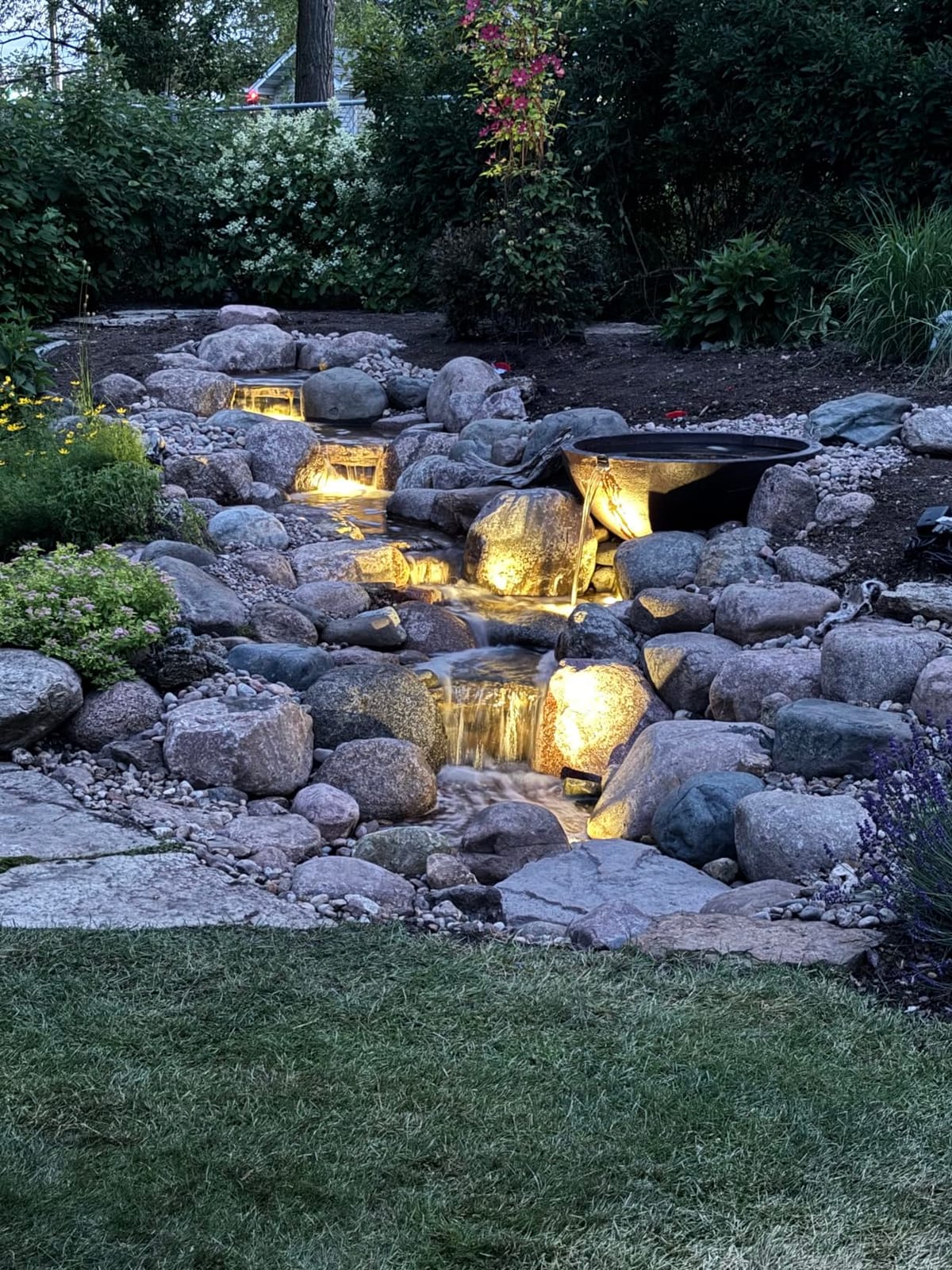 Aquascape Submersible LED Spotlight for Pond, Garden, and Landscape Features, 1 Watt, 84031 Brown customer photo 2