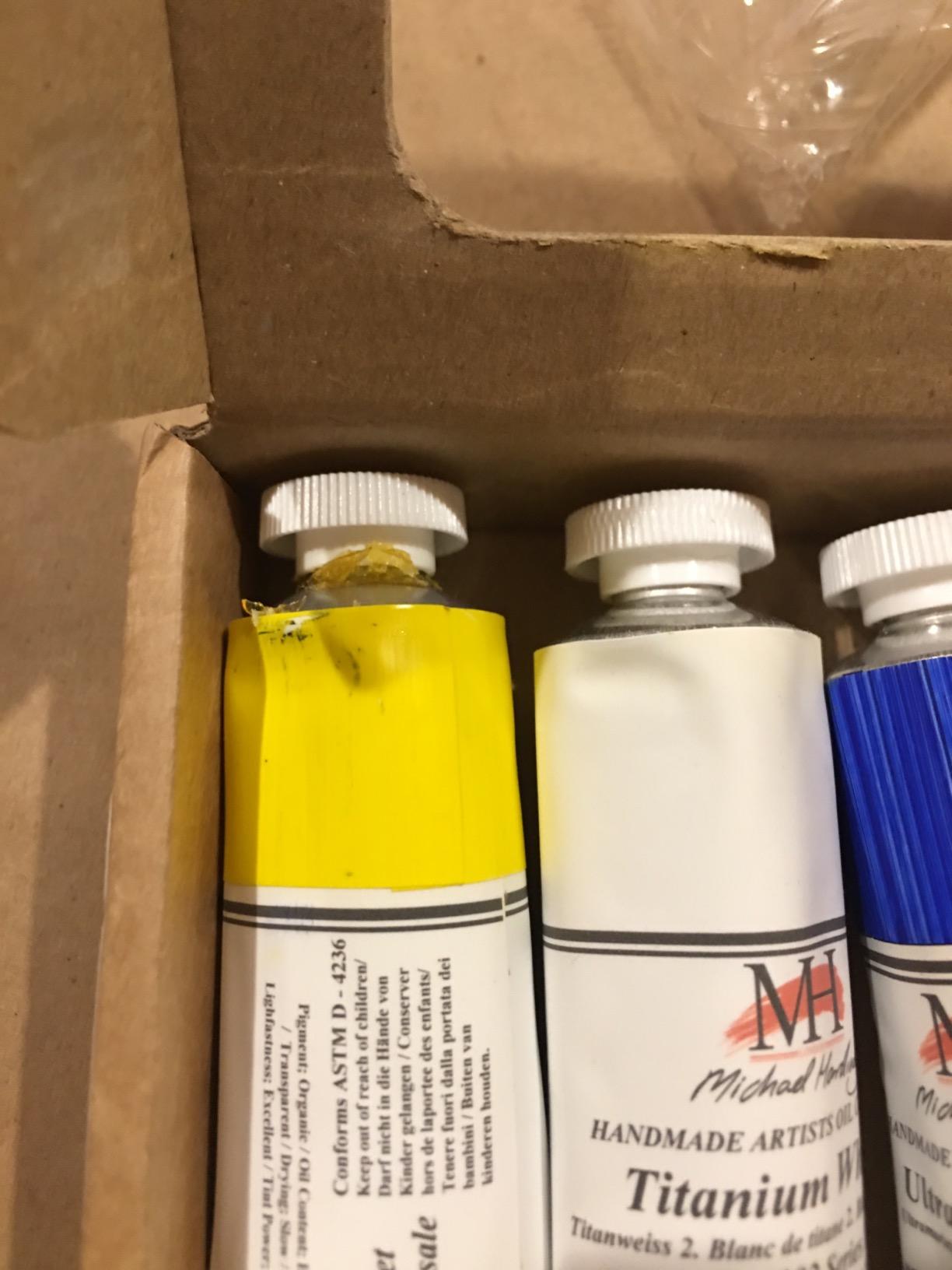 Michael Harding Artist Oil Colors, Introductory Oil Paint Set, Six 40ml Tubes customer photo 1