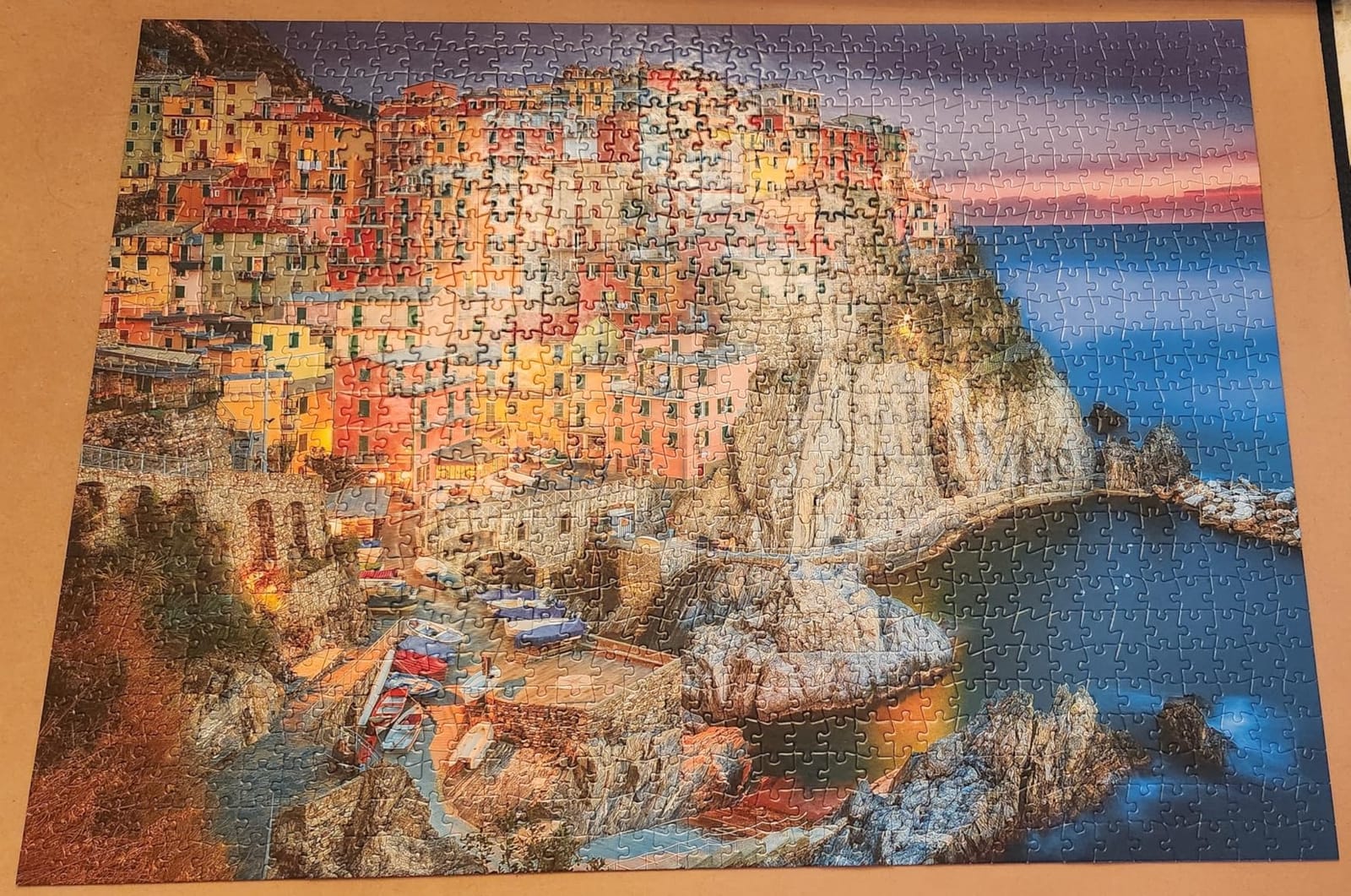 Buffalo Games - Cinque Terre Italy Coastal - 1000 Piece Puzzle for Adults customer photo 1