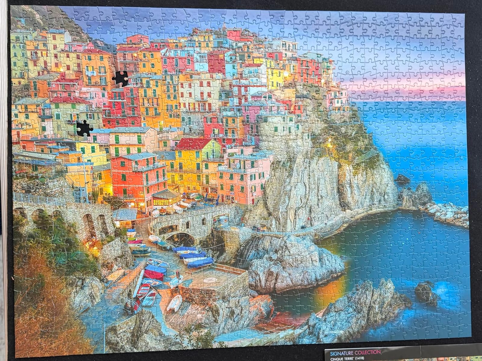 Buffalo Games - Cinque Terre Italy Coastal - 1000 Piece Puzzle for Adults customer photo 2