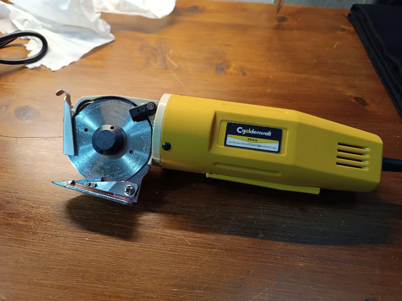 Electric Rotary Fabric Carpet Cutter heavy duty 1