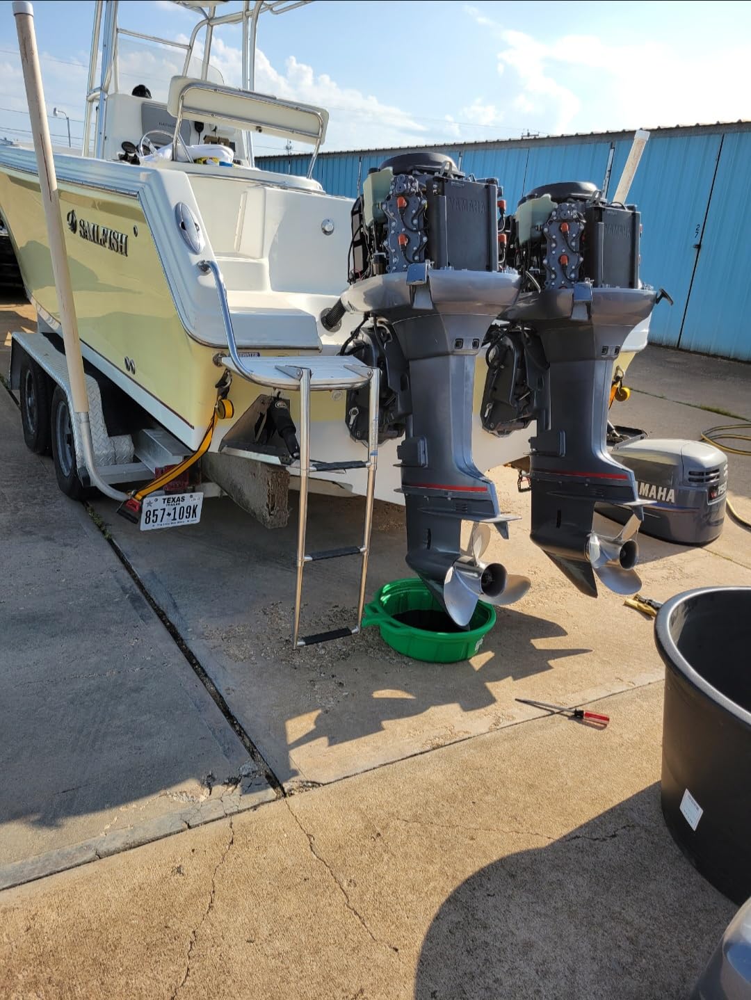 Capri Tools CP21023 Portable Oil Drain Pan, Anti-Freeze, Green customer photo 1