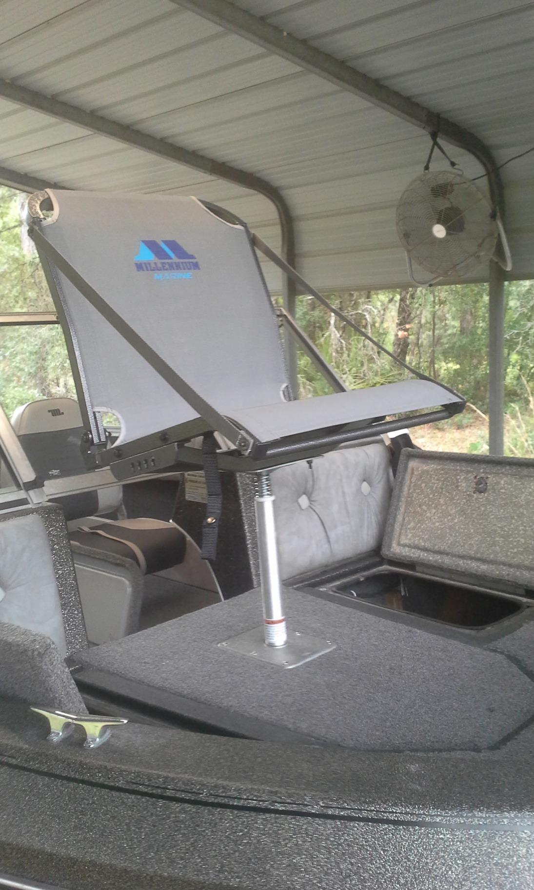 Millennium Marine B100 Boat Seat, Gray customer photo 1