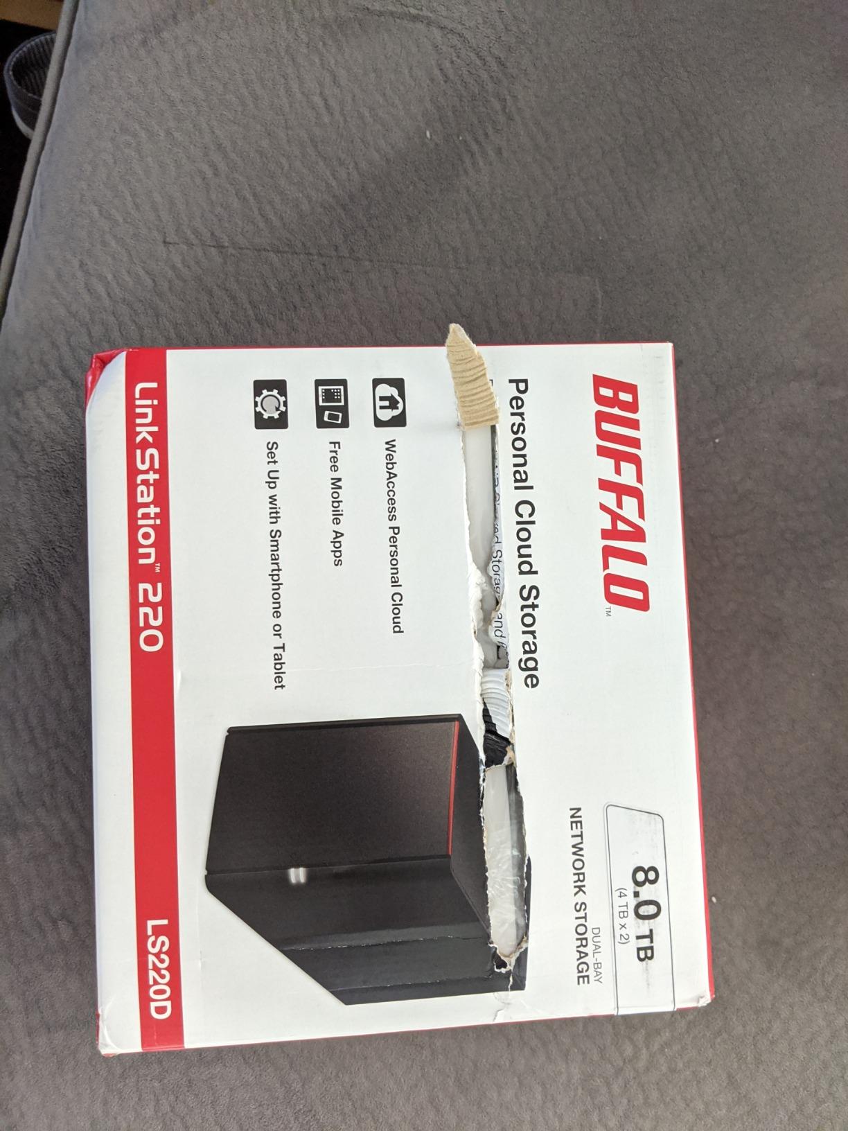 BUFFALO LinkStation 220 4TB 2-Bay NAS Network Attached Storage with HDD Hard Drives Included NAS Storage that Works as Home Cloud or Network Storage Device for Home customer photo 2