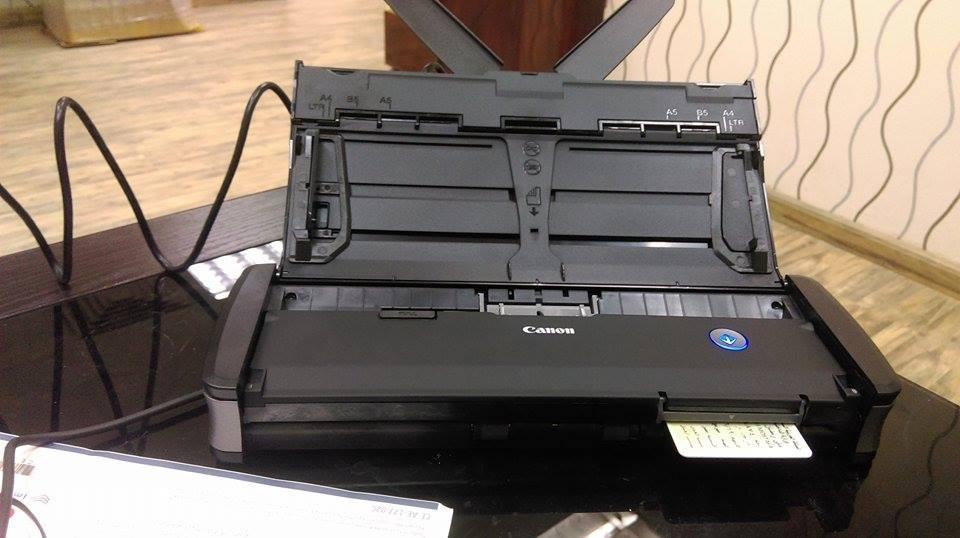 Canon imageFORMULA P-215II Mobile Document Scanner, Black, 1.6