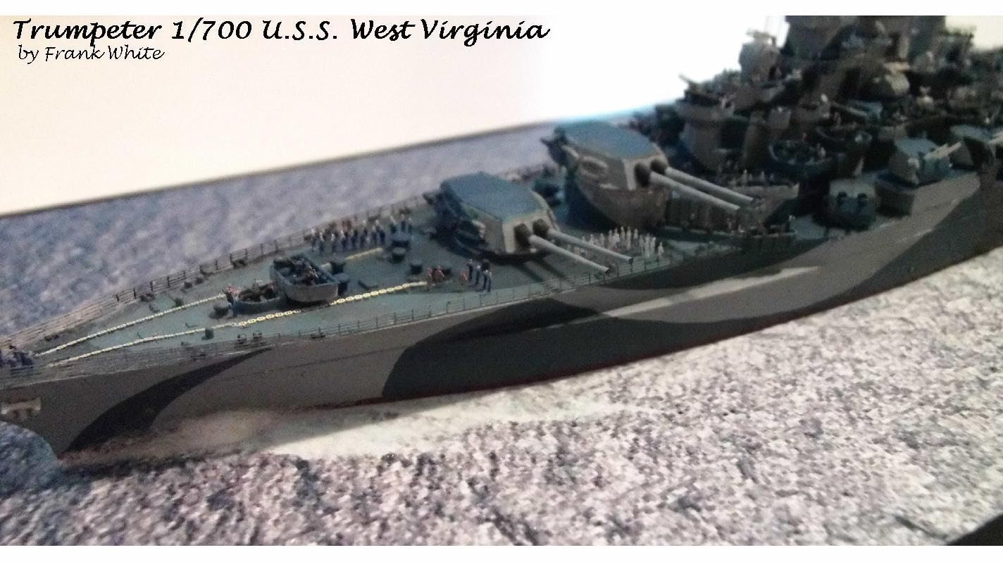 Trumpeter USS West Virginia BB48 Battleship 1941 Model Kit (1/700 Scale) customer photo 1