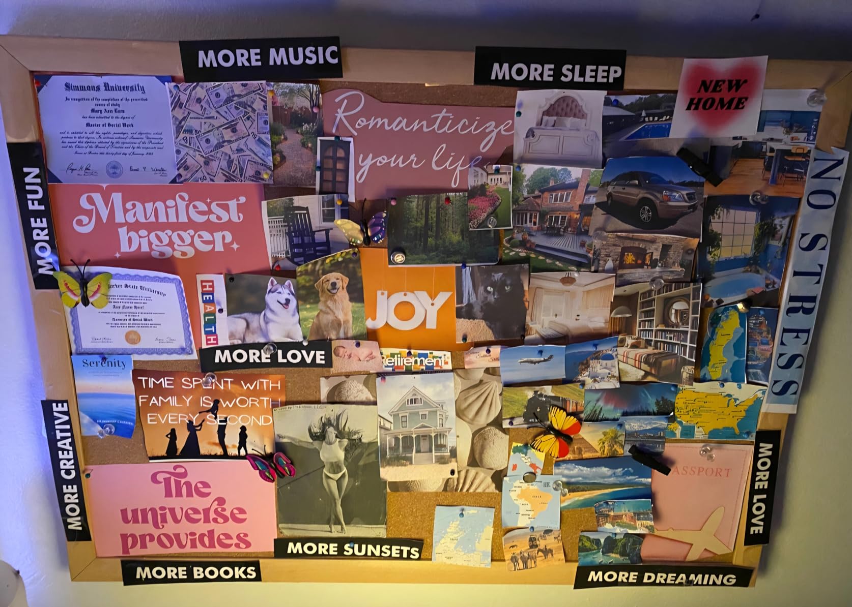 U Brands Cork Bulletin Board, 18