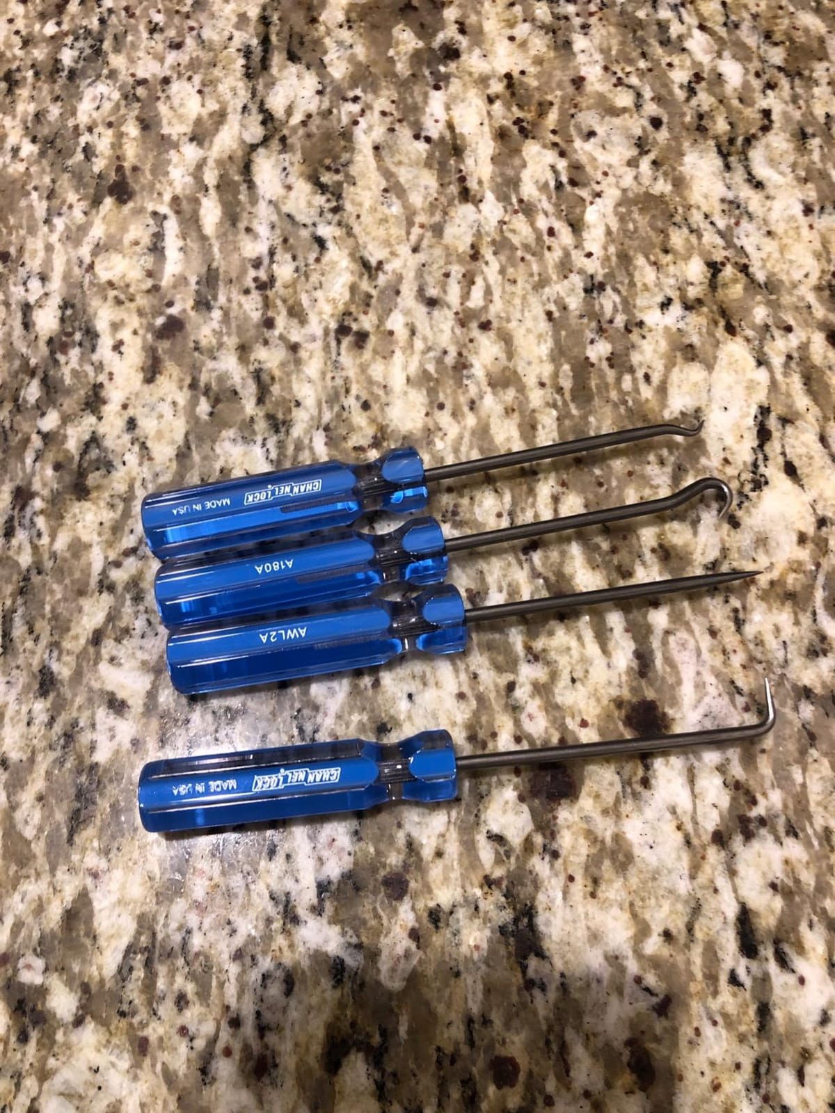 Channellock 4pc Hook & Pick Set HP-4A - Precision Mechanic Tool, Alloy Steel, Made in USA customer photo 2