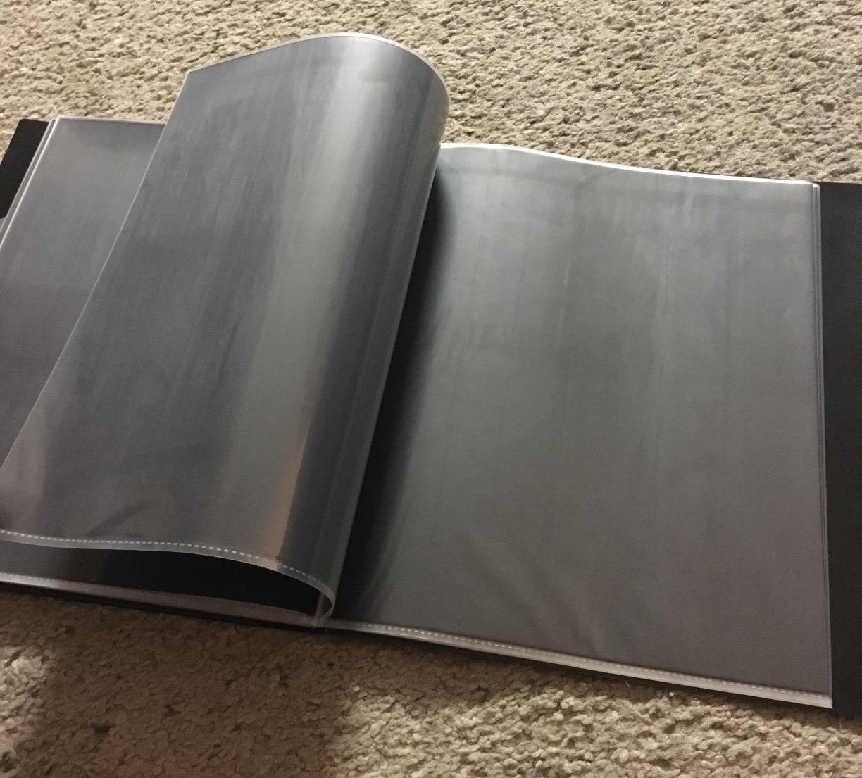Itoya Original Art ProFolio 8.5x11 Black Art Portfolio Binder with Plastic Sleeves with 48 Pages customer photo 1