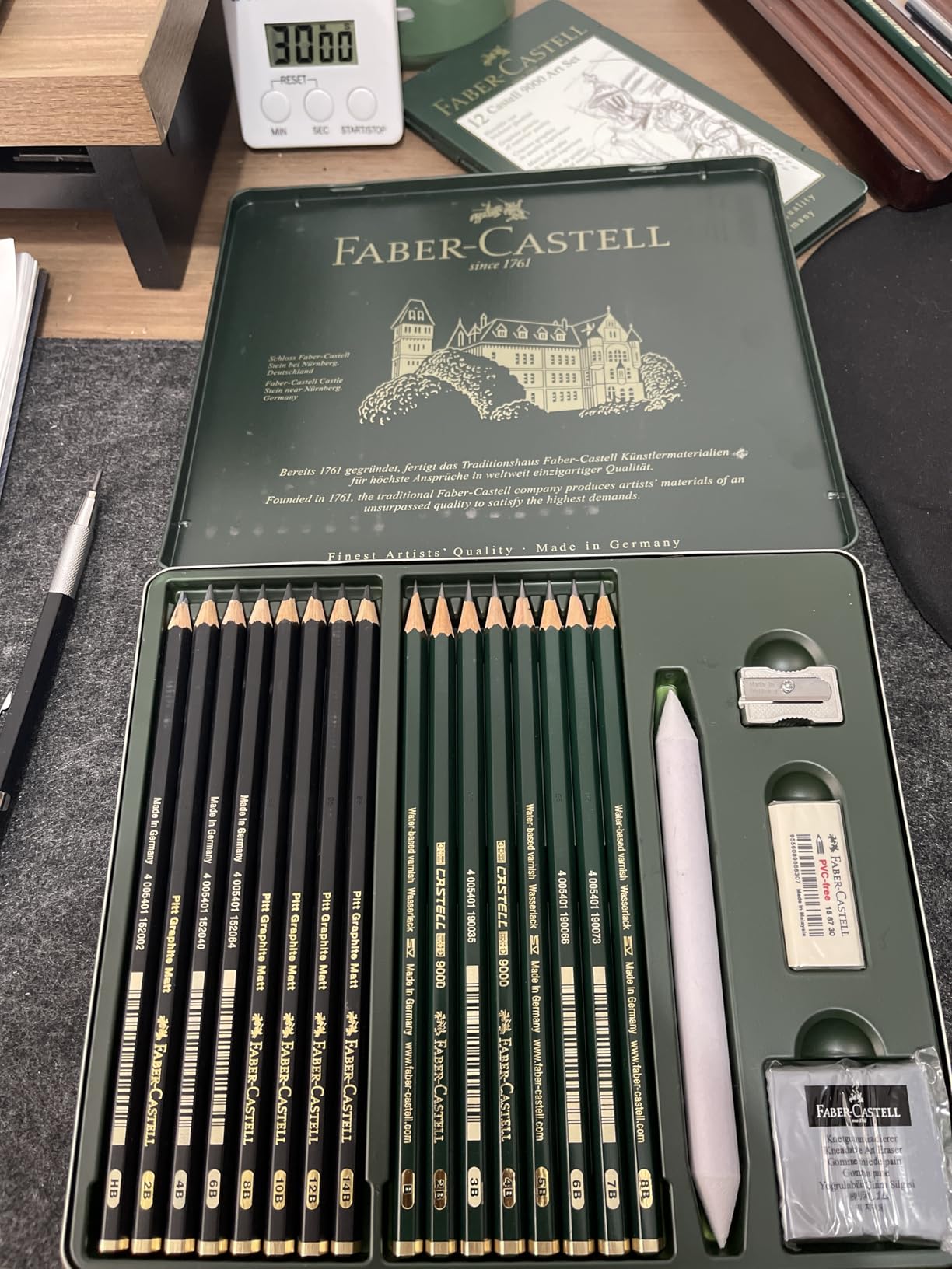 Faber-Castell 26 Piece Pitt Graphite Tin Set customer photo 2