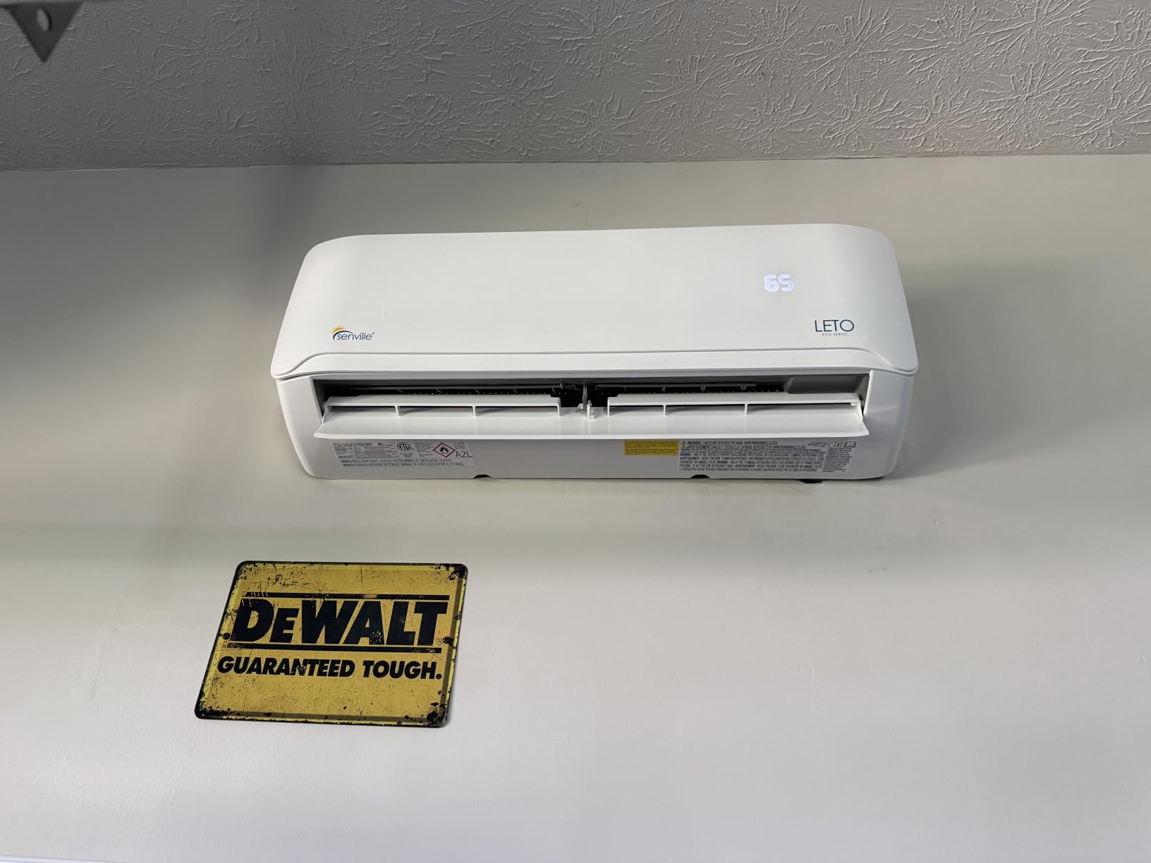 Senville LETO Mini Split Air Conditioner, Heat Pump, White, 12000 BTU | Ductless, Wall Mounted, Works with Alexa, Quiet Operation, 1 Ton, 110/120V, Energy Efficient Inverter customer photo 1