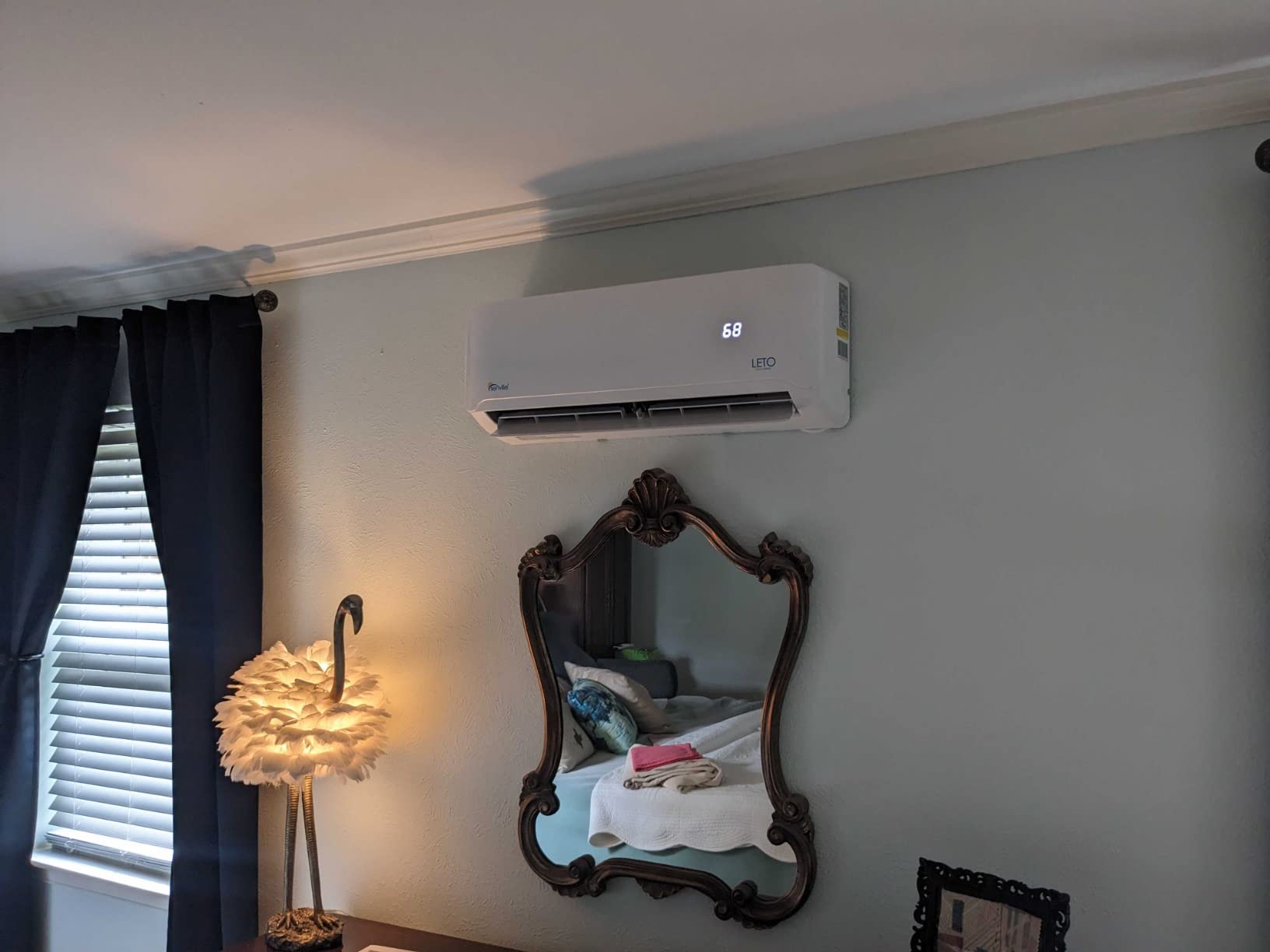 Senville LETO Mini Split Air Conditioner, Heat Pump, White, 12000 BTU | Ductless, Wall Mounted, Works with Alexa, Quiet Operation, 1 Ton, 110/120V, Energy Efficient Inverter customer photo 2