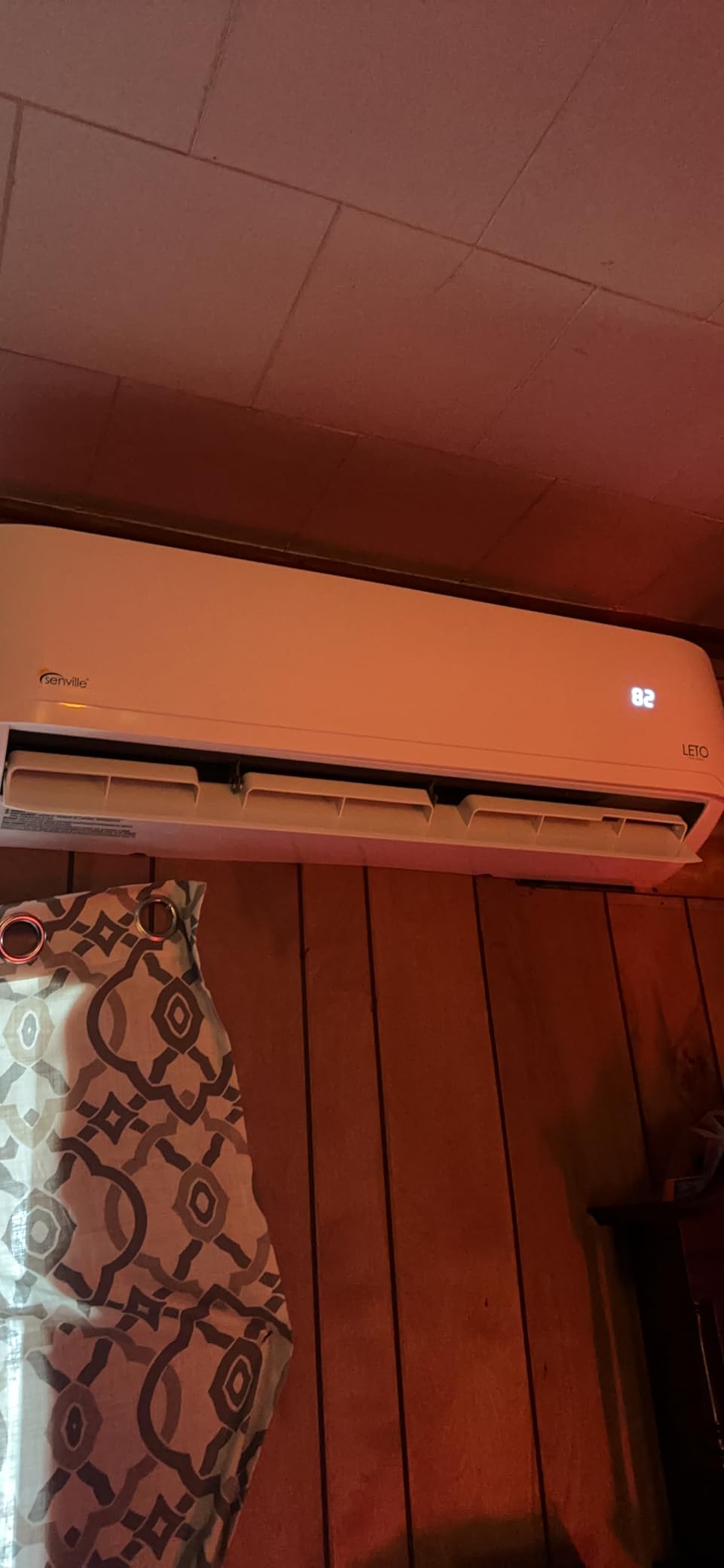Senville LETO Mini Split Air Conditioner, Heat Pump, White, 24000 BTU | Ductless, Wall Mounted, Works with Alexa, Quiet Operation, 2 Ton, 208/230V, Energy Efficient Inverter customer photo 1